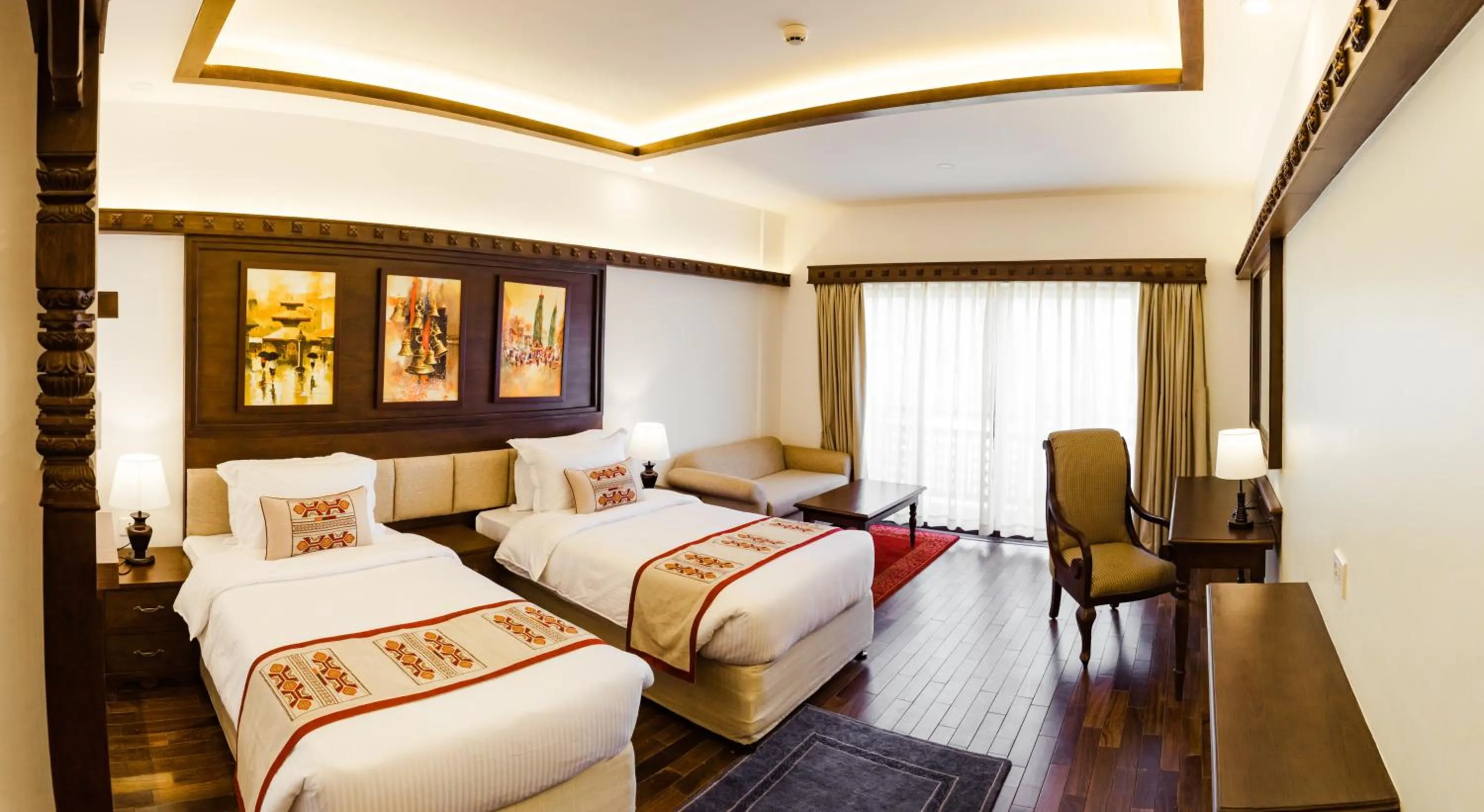 Bedroom, Bed in Chandragiri Hills Resort Kathmandu-Luxury in the Clouds