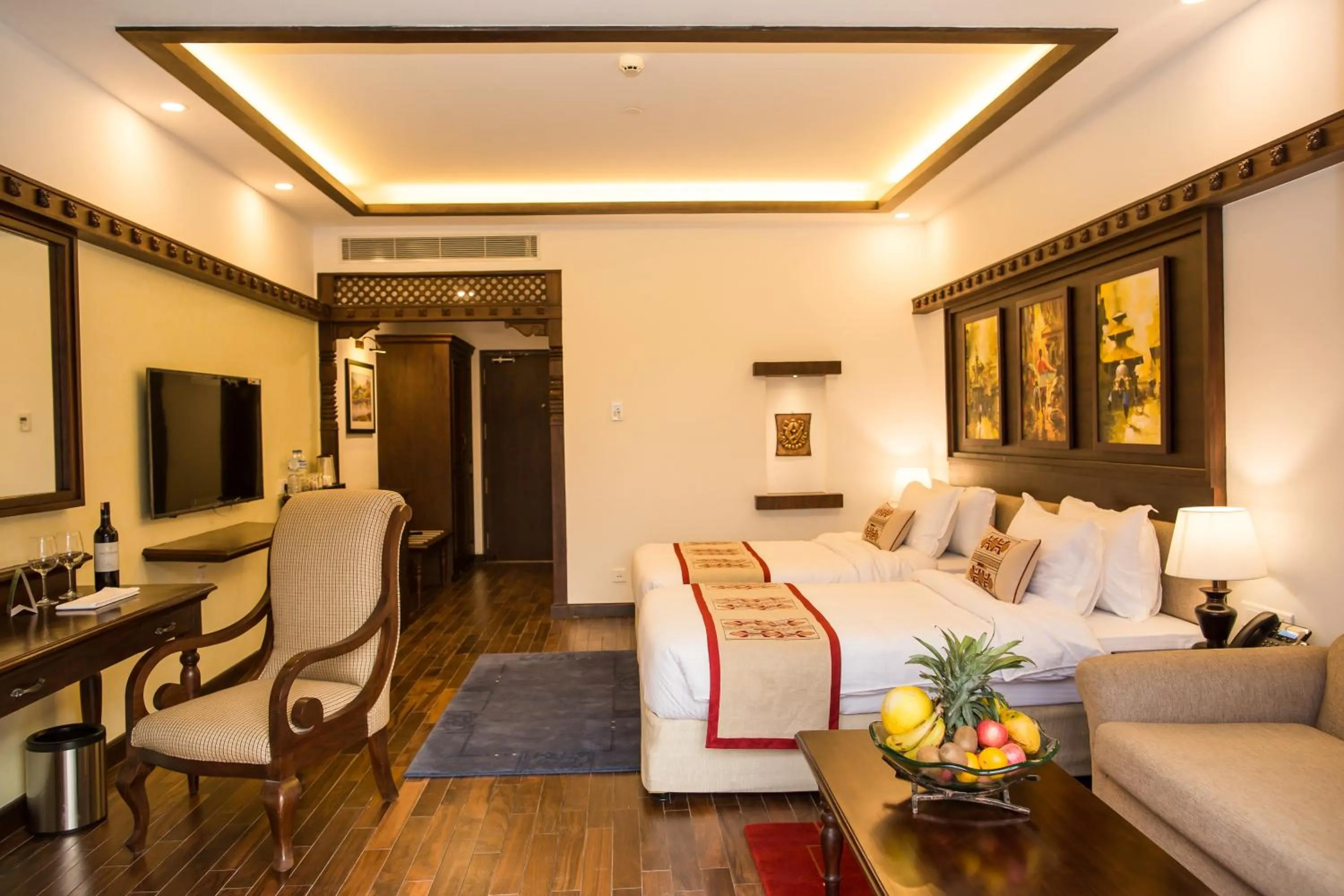 TV and multimedia in Chandragiri Hills Resort Kathmandu-Luxury in the Clouds