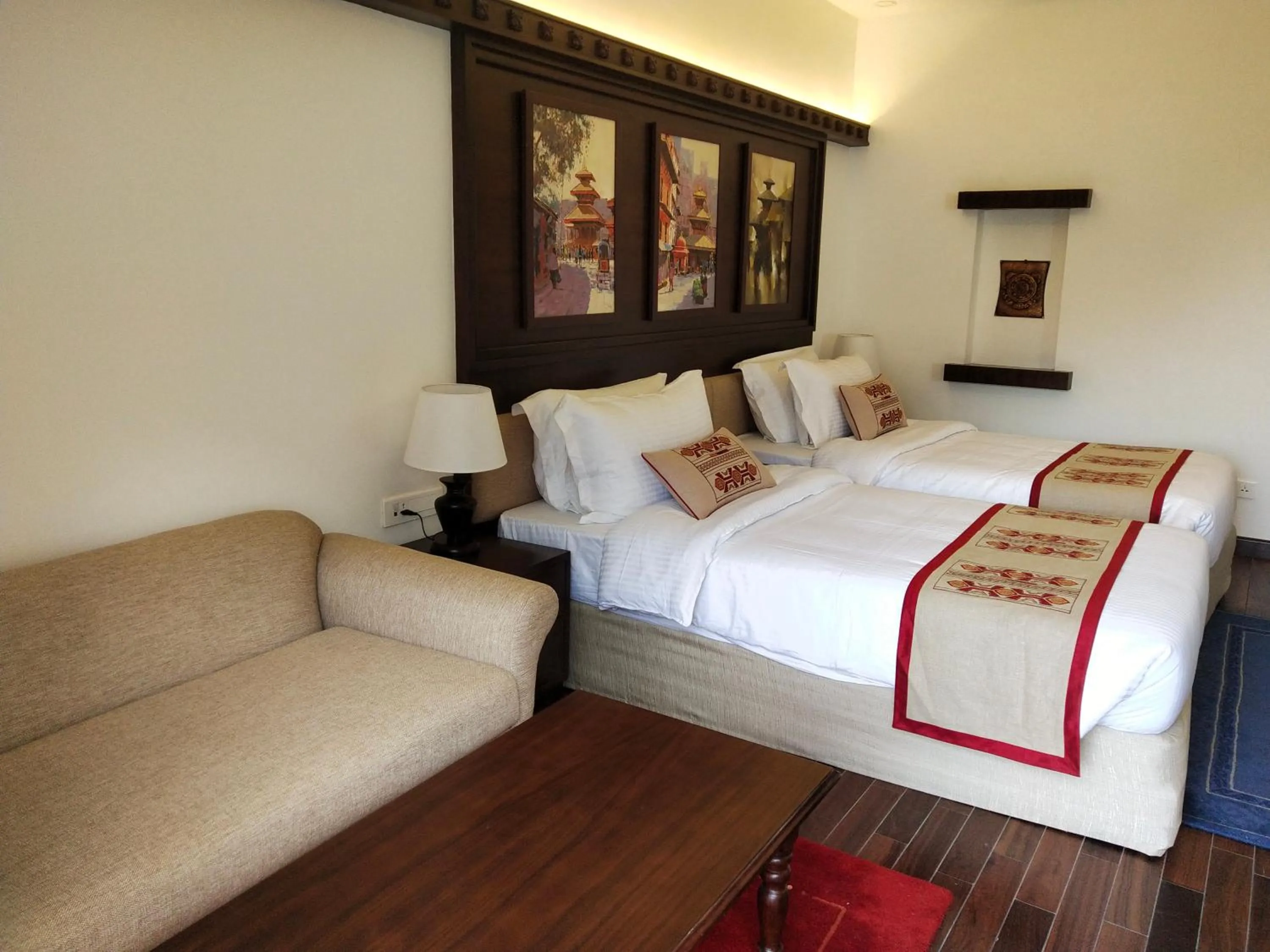 Bedroom, Bed in Chandragiri Hills Resort Kathmandu-Luxury in the Clouds