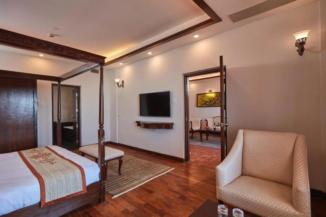 Bedroom, Bed in Chandragiri Hills Resort Kathmandu-Luxury in the Clouds