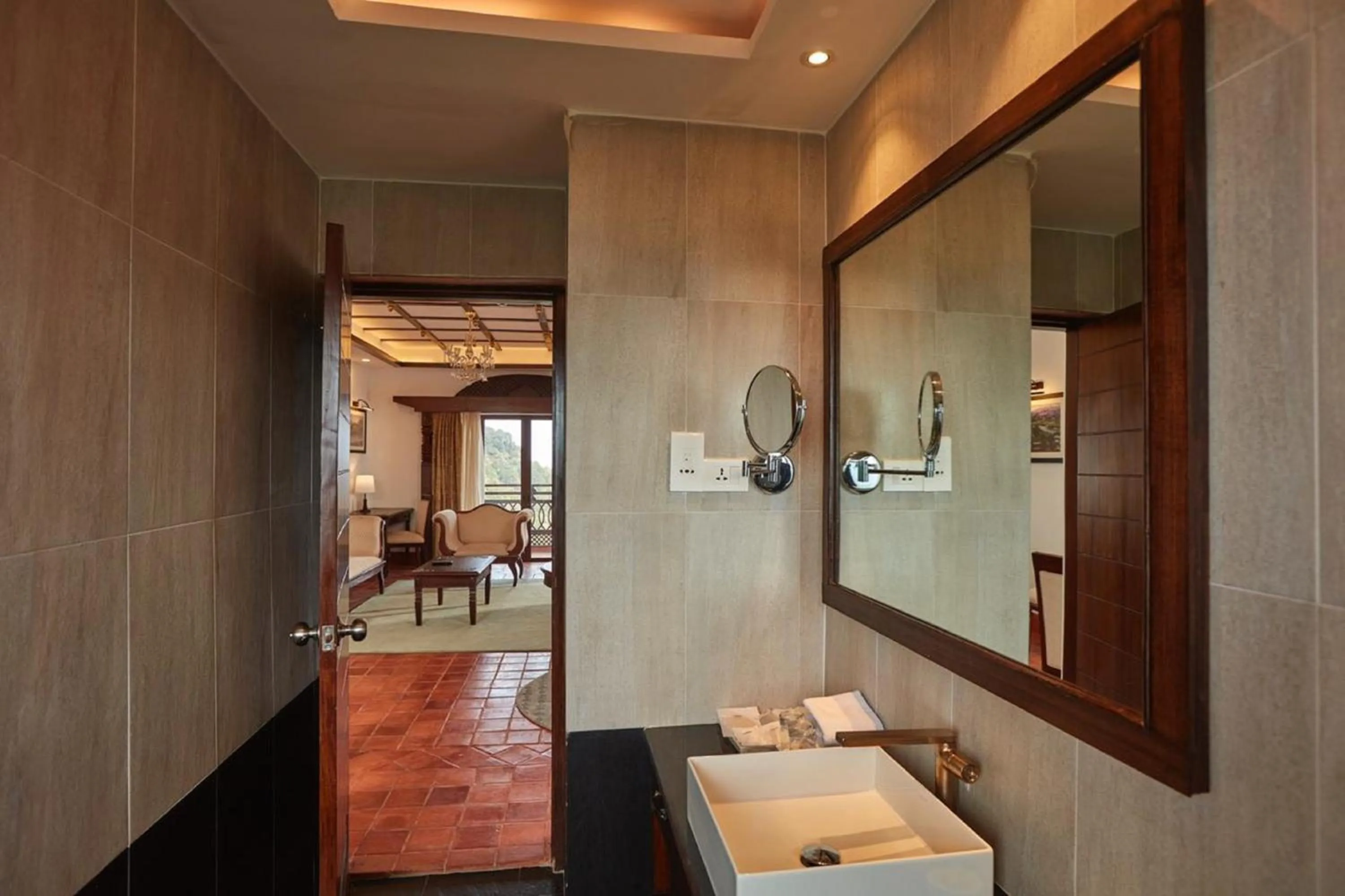 Bathroom in Chandragiri Hills Resort Kathmandu-Luxury in the Clouds