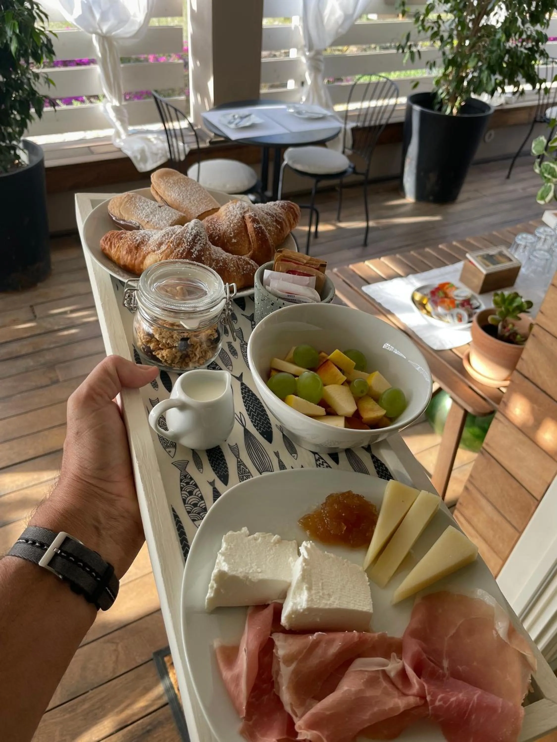 Breakfast in La Pecora Nera B&B