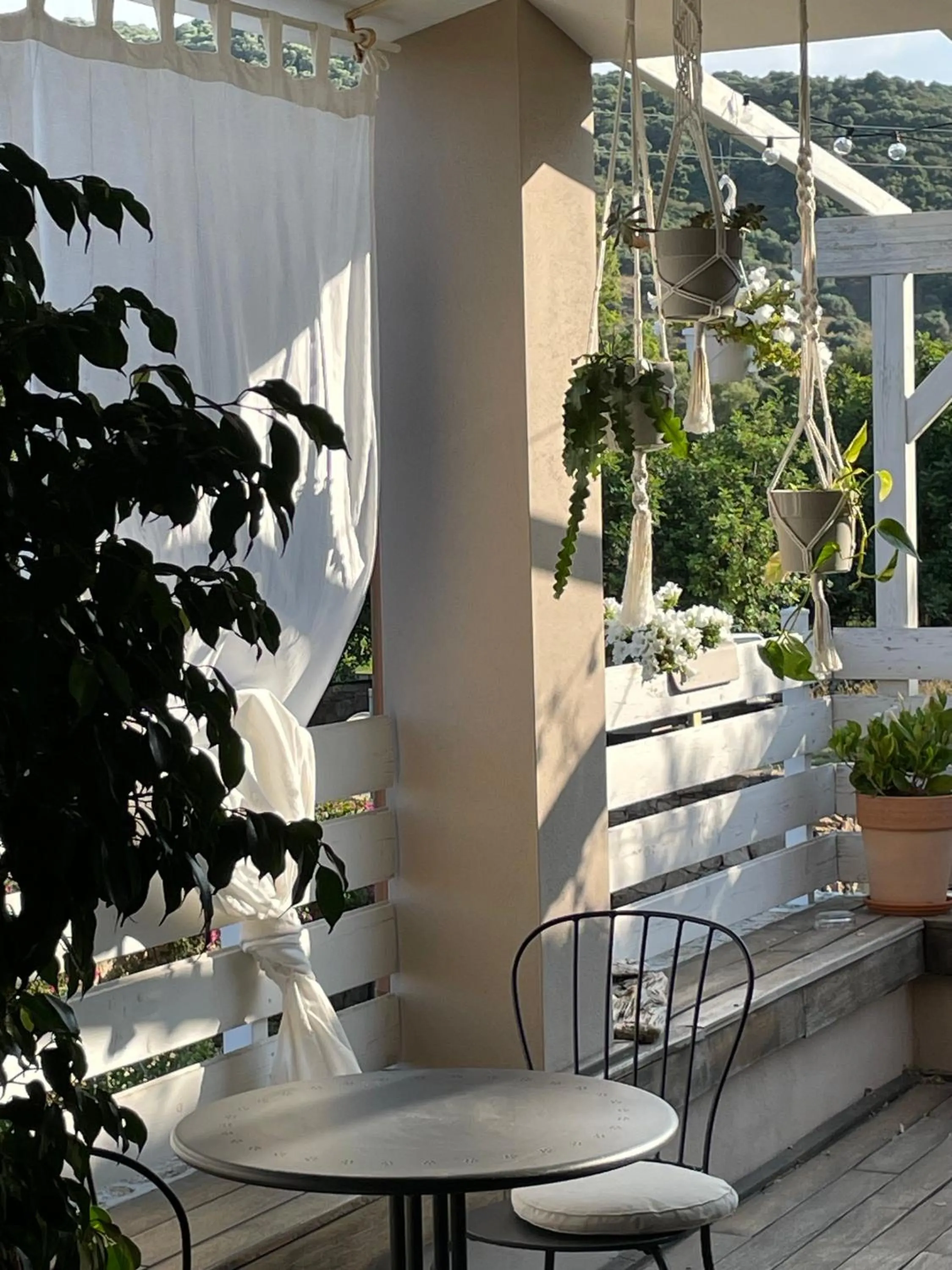 Patio in La Pecora Nera B&B