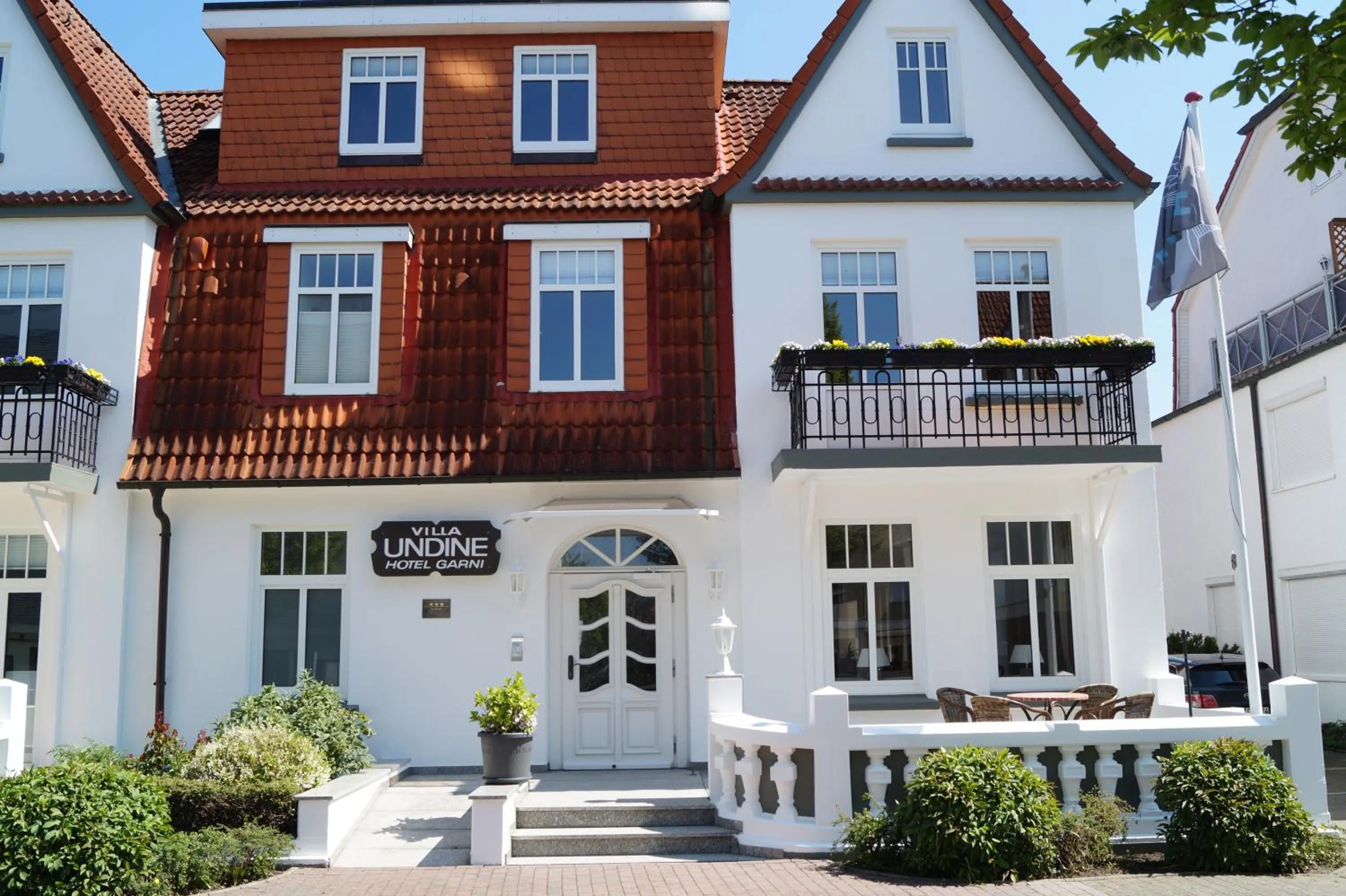 Property building in Hotel Villa Undine