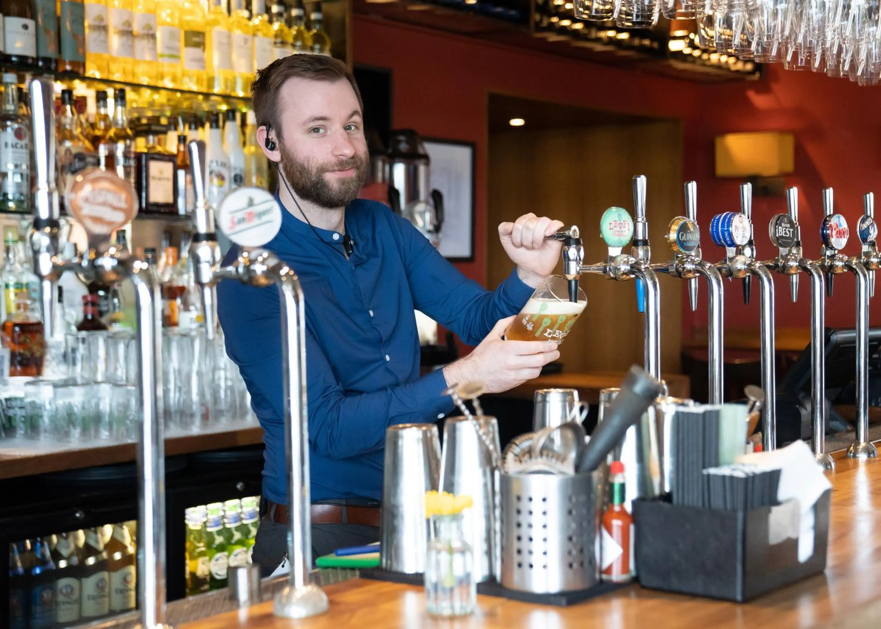 Staff in Orocco Pier