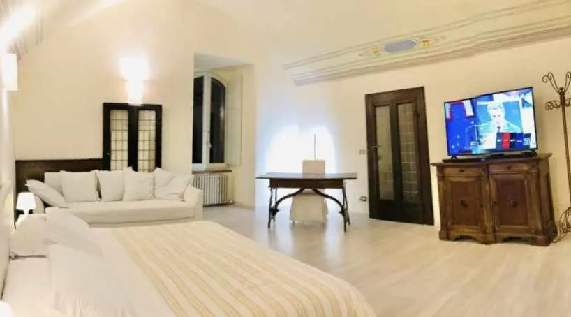 Bed in Mavitur Rooms Assisi