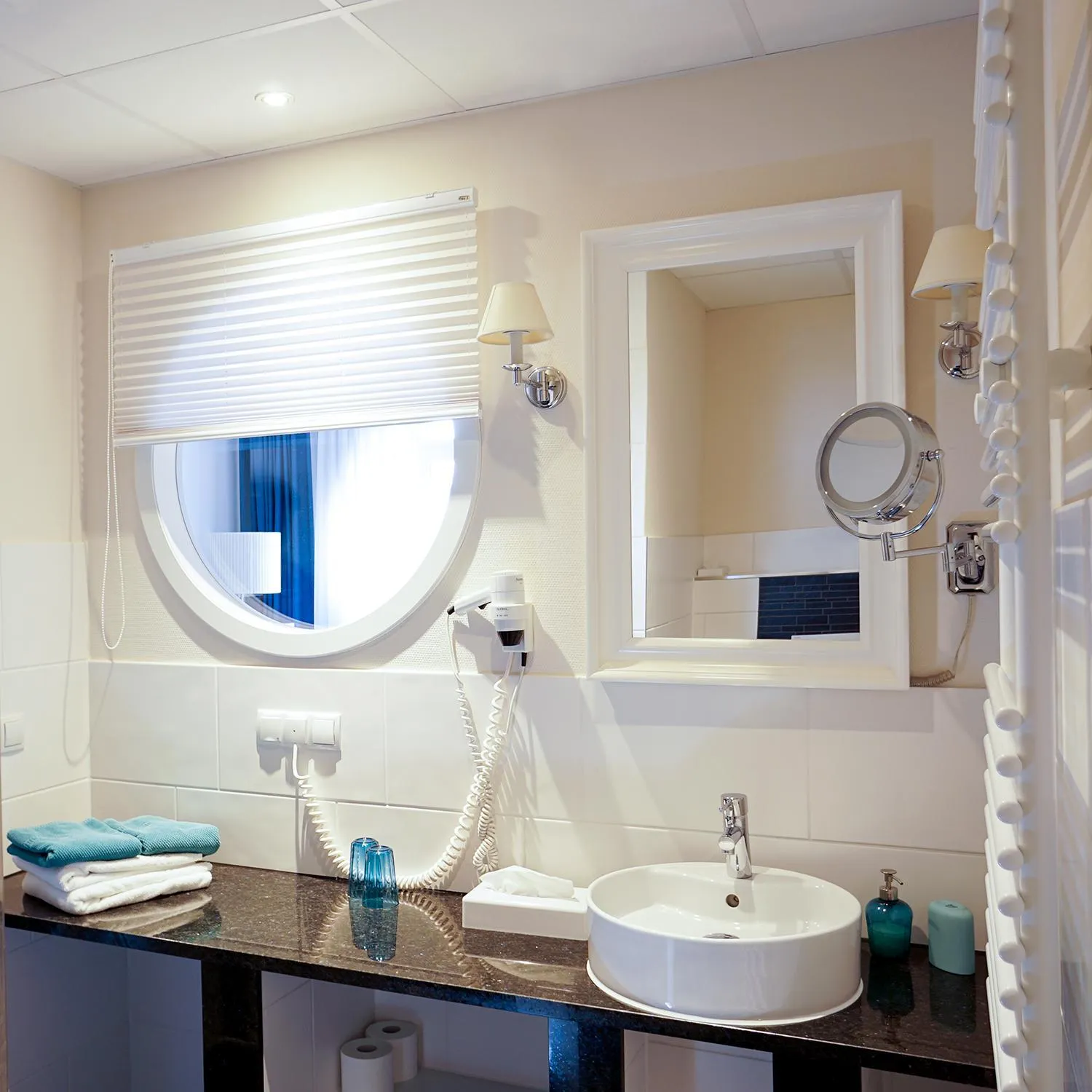 Bathroom in Hotel Alter Kreisbahnhof