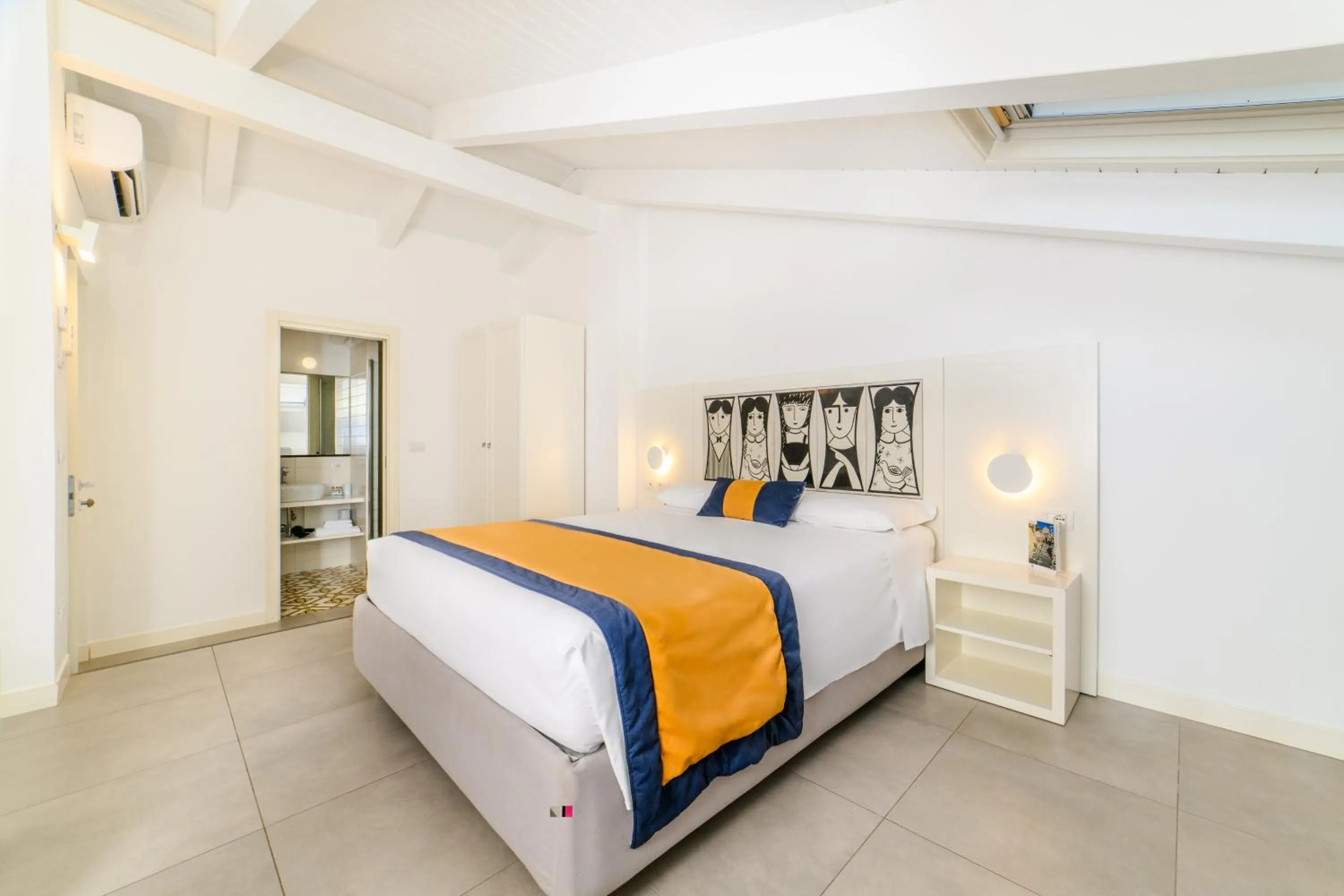 Bed in Zia Pupetta Suites