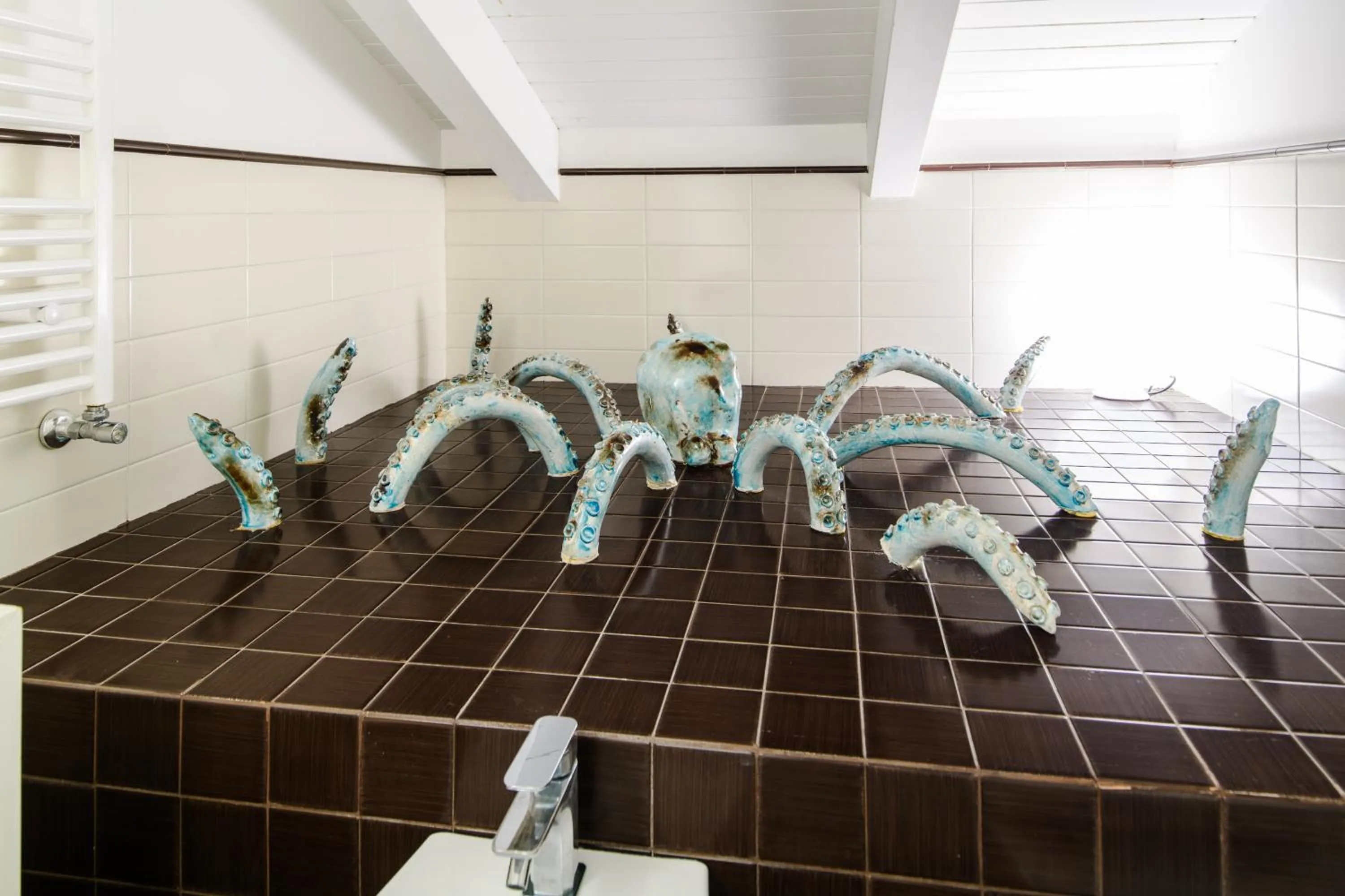 Bathroom in Zia Pupetta Suites