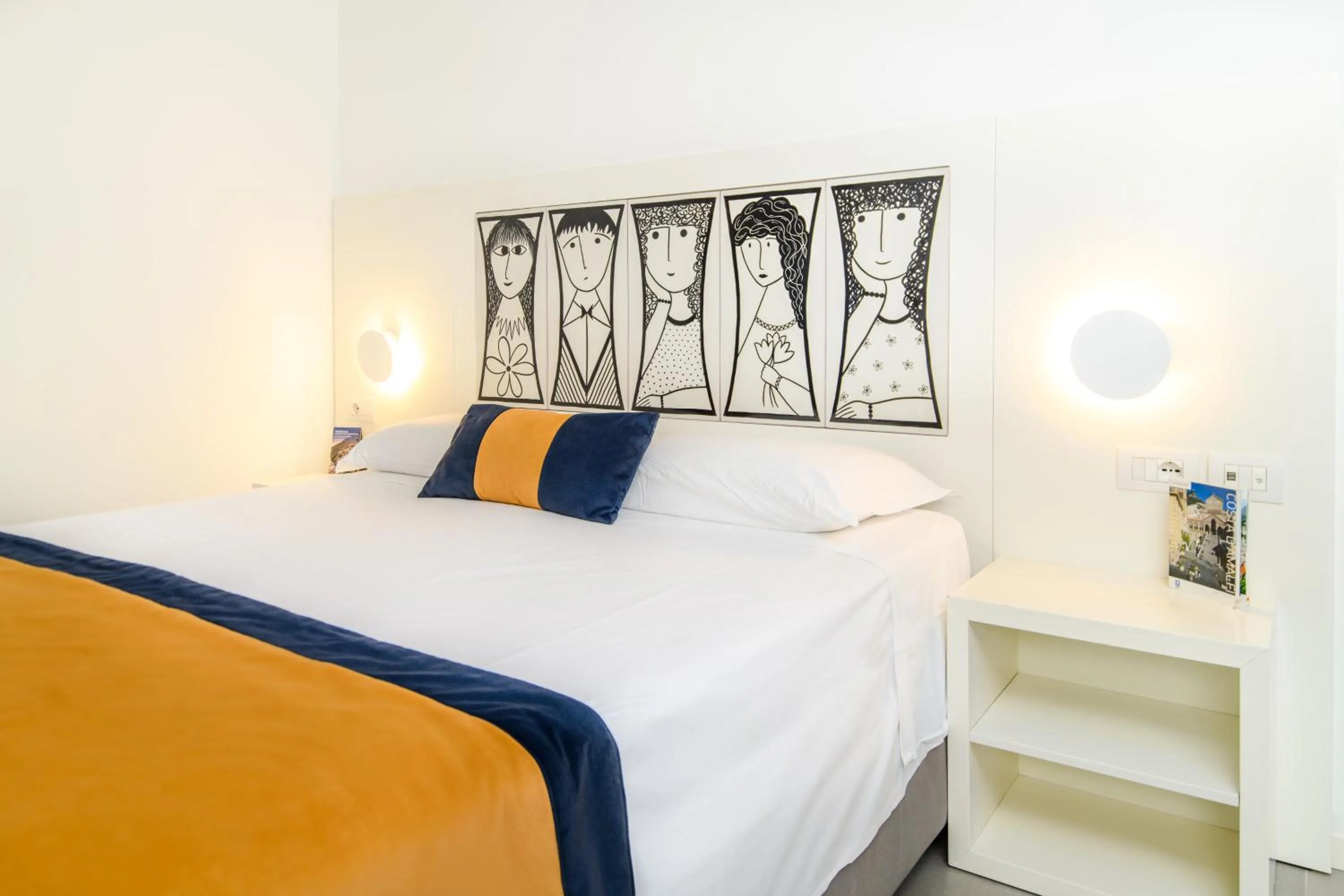 Bed in Zia Pupetta Suites