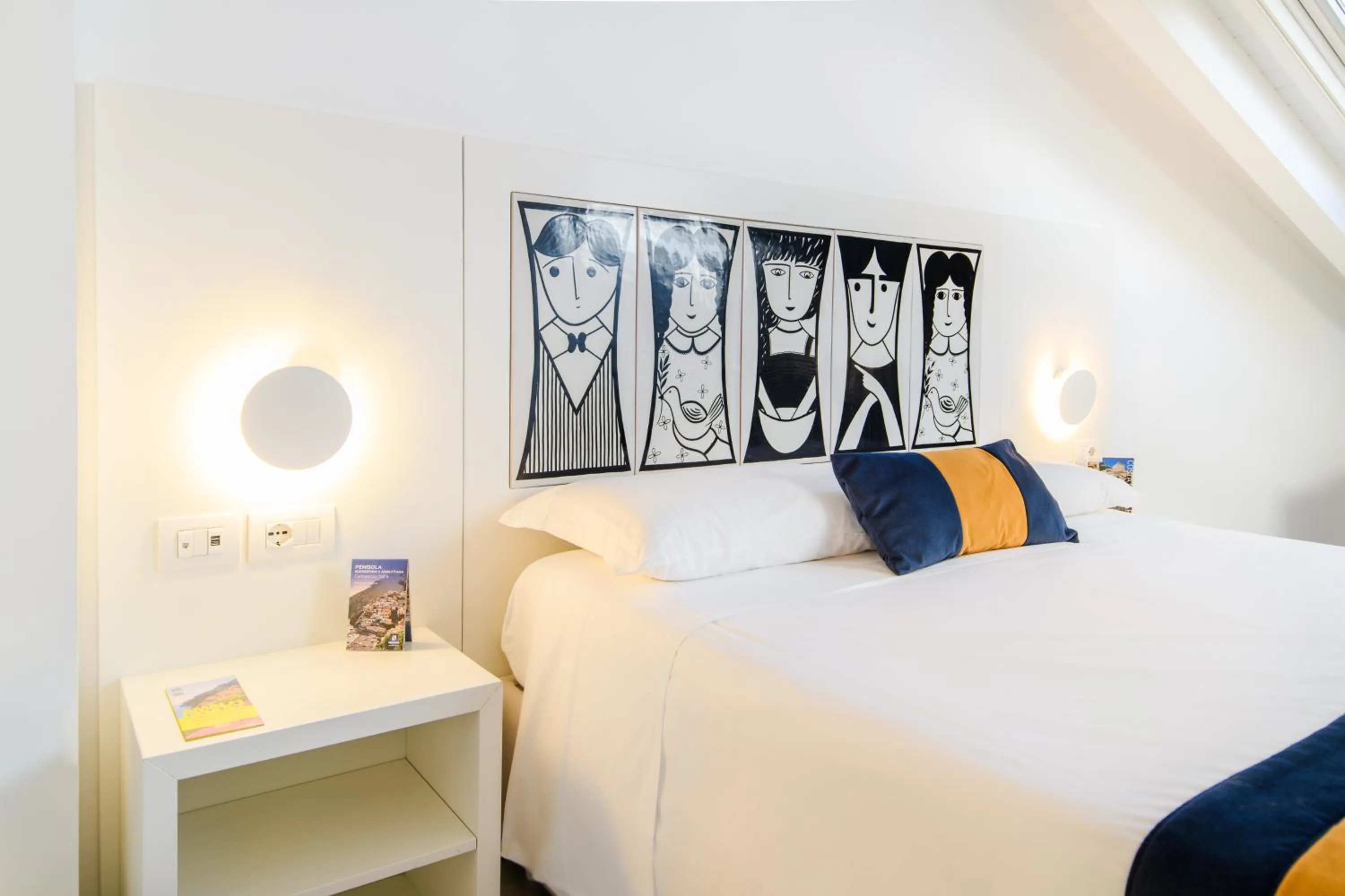 Bed in Zia Pupetta Suites