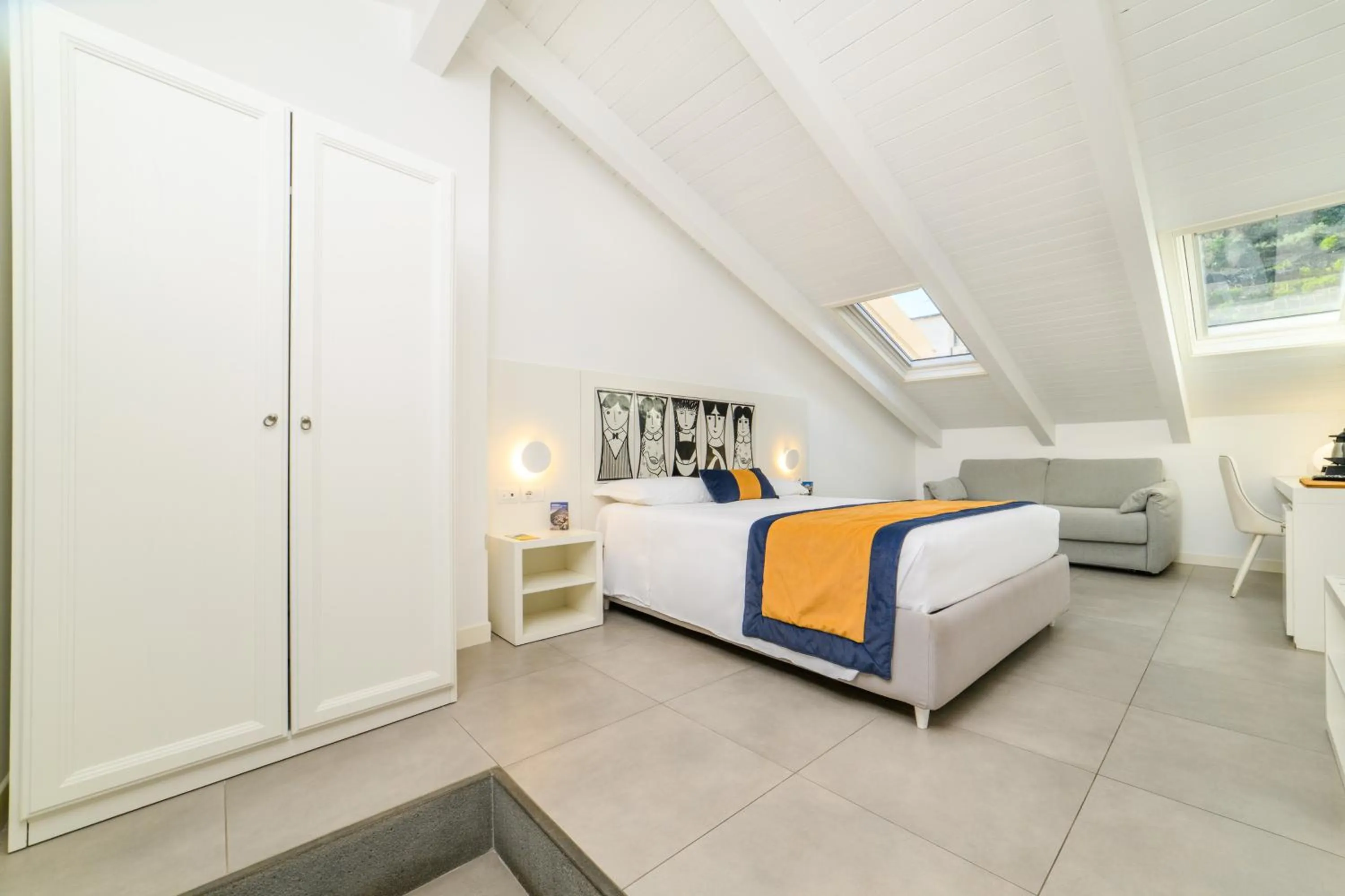 Bed in Zia Pupetta Suites