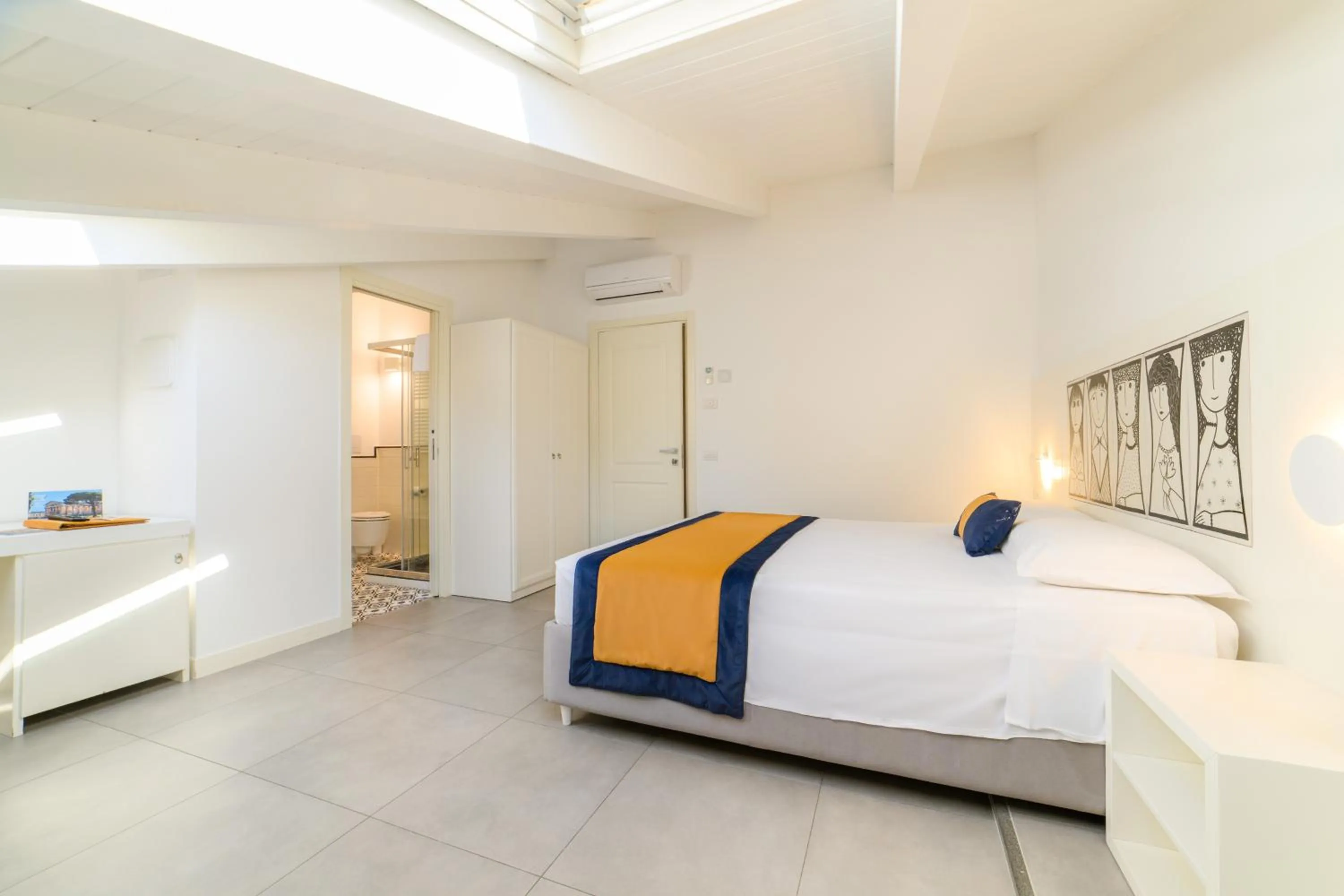 Bed in Zia Pupetta Suites