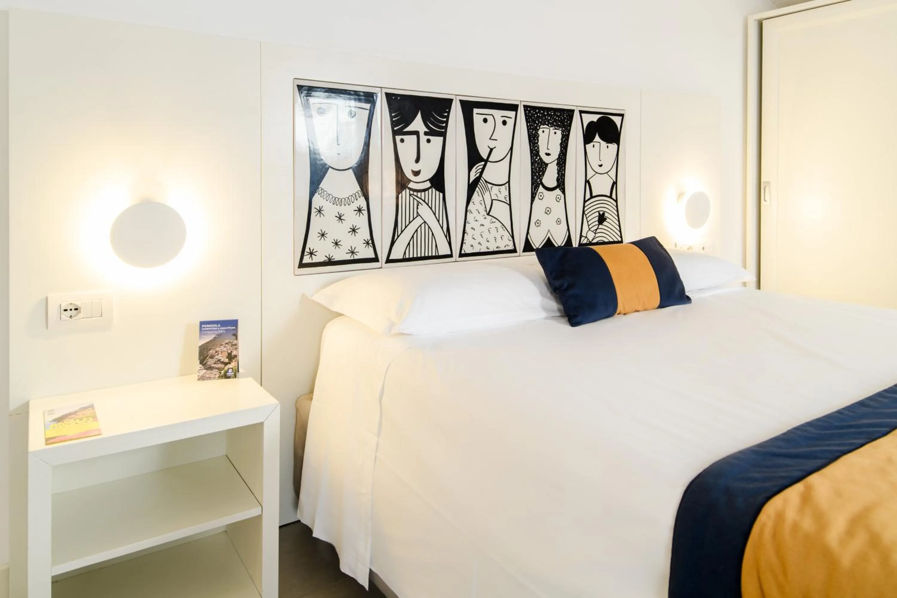 Bed in Zia Pupetta Suites