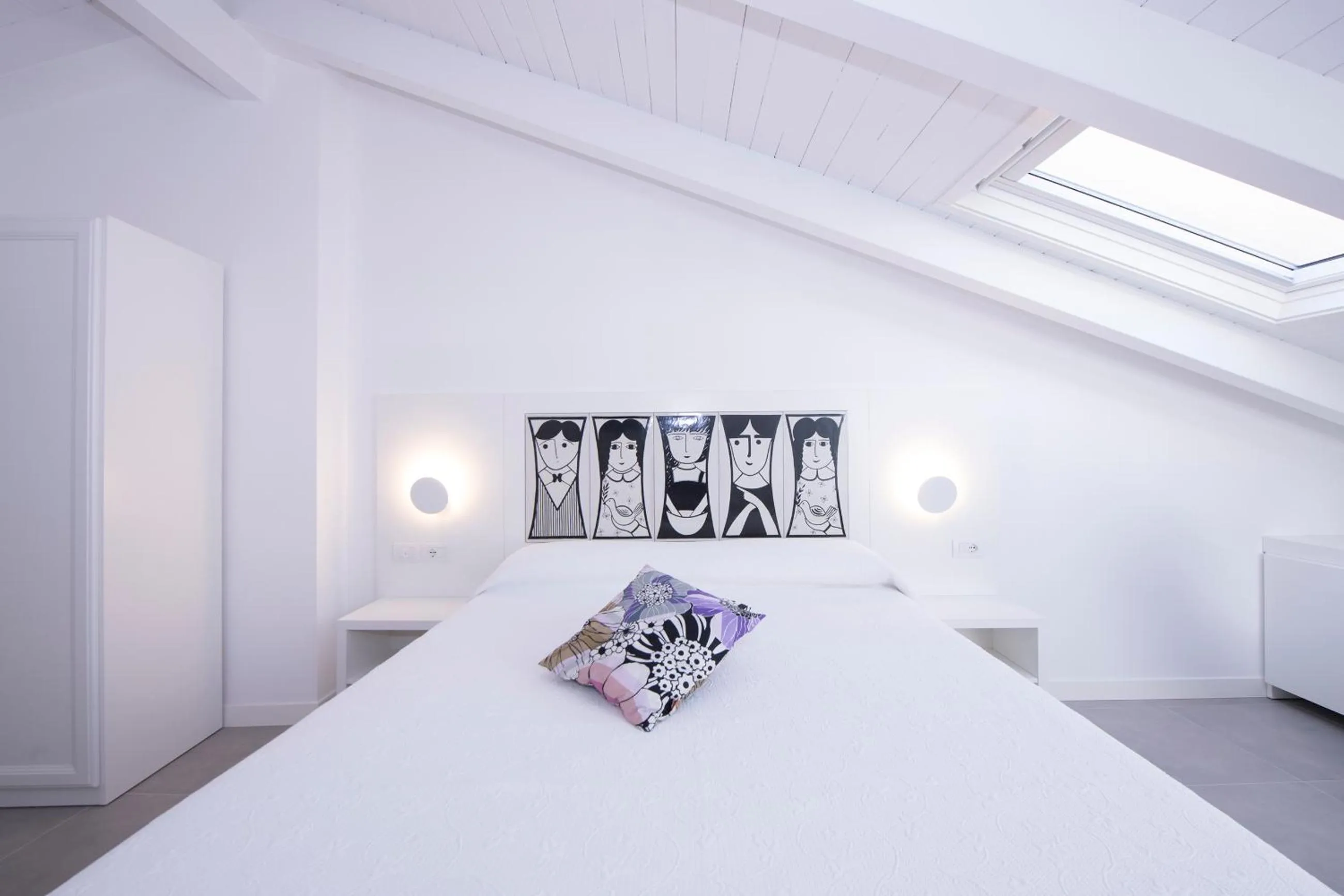 Bed in Zia Pupetta Suites