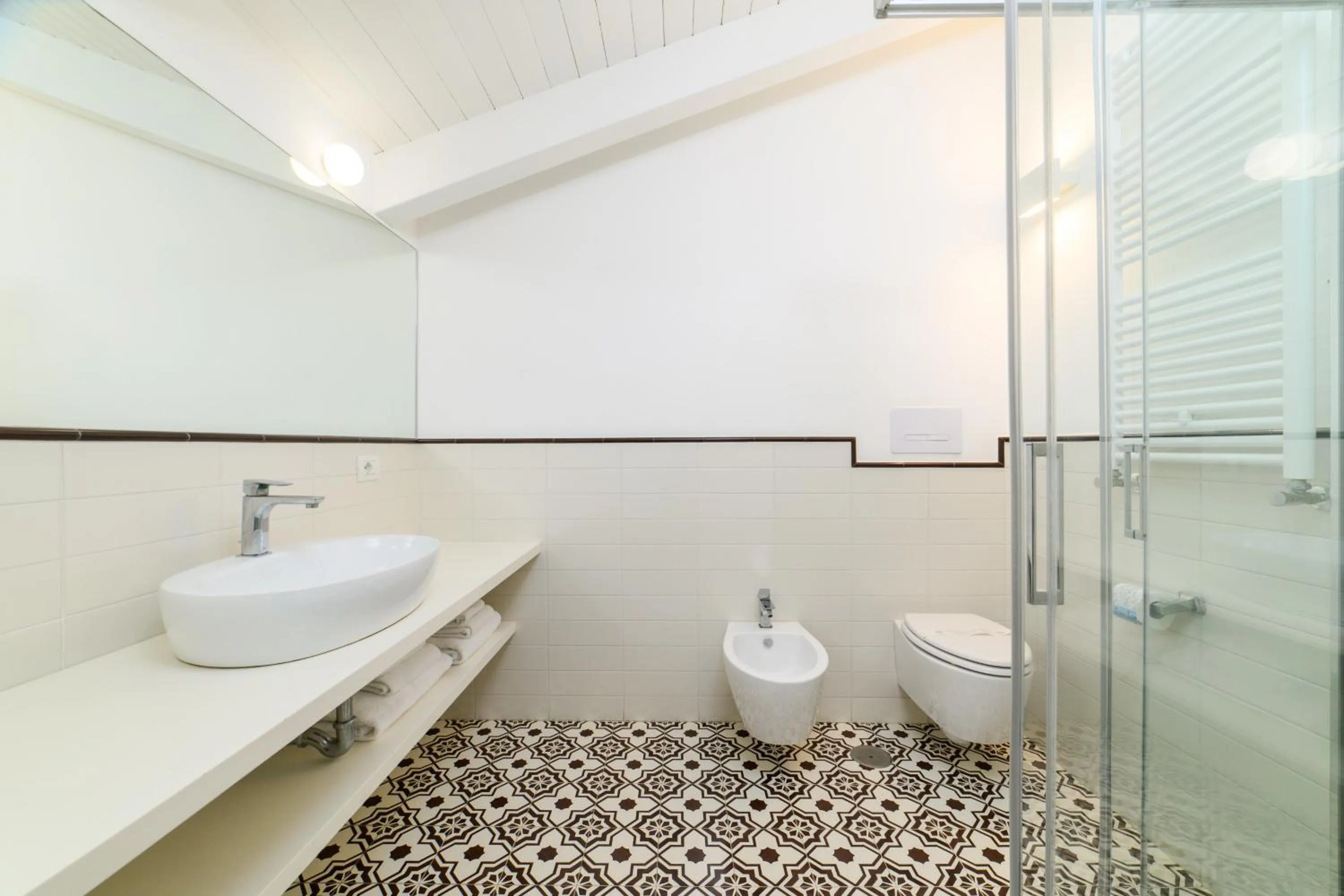 Shower in Zia Pupetta Suites