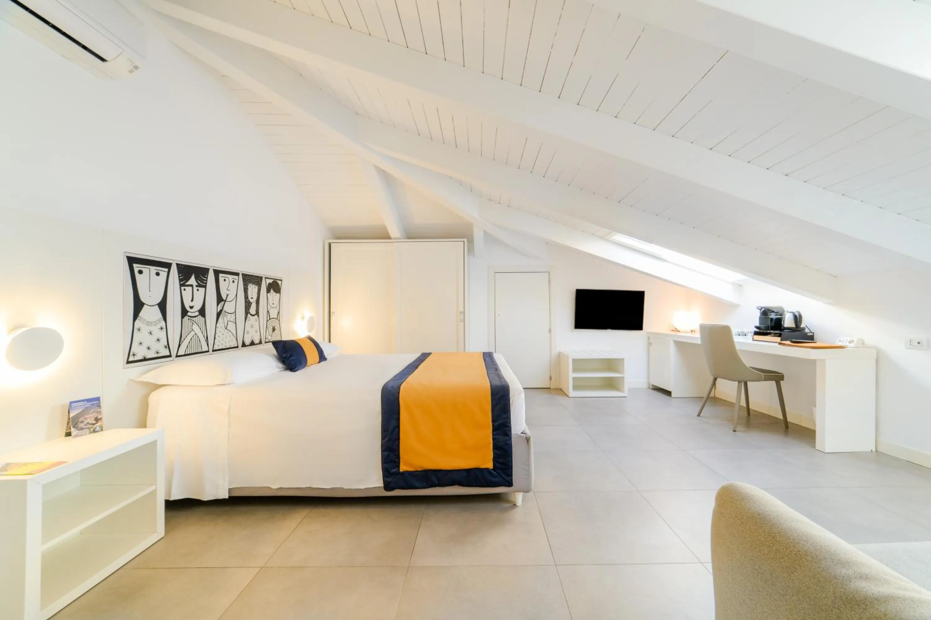 Bed in Zia Pupetta Suites