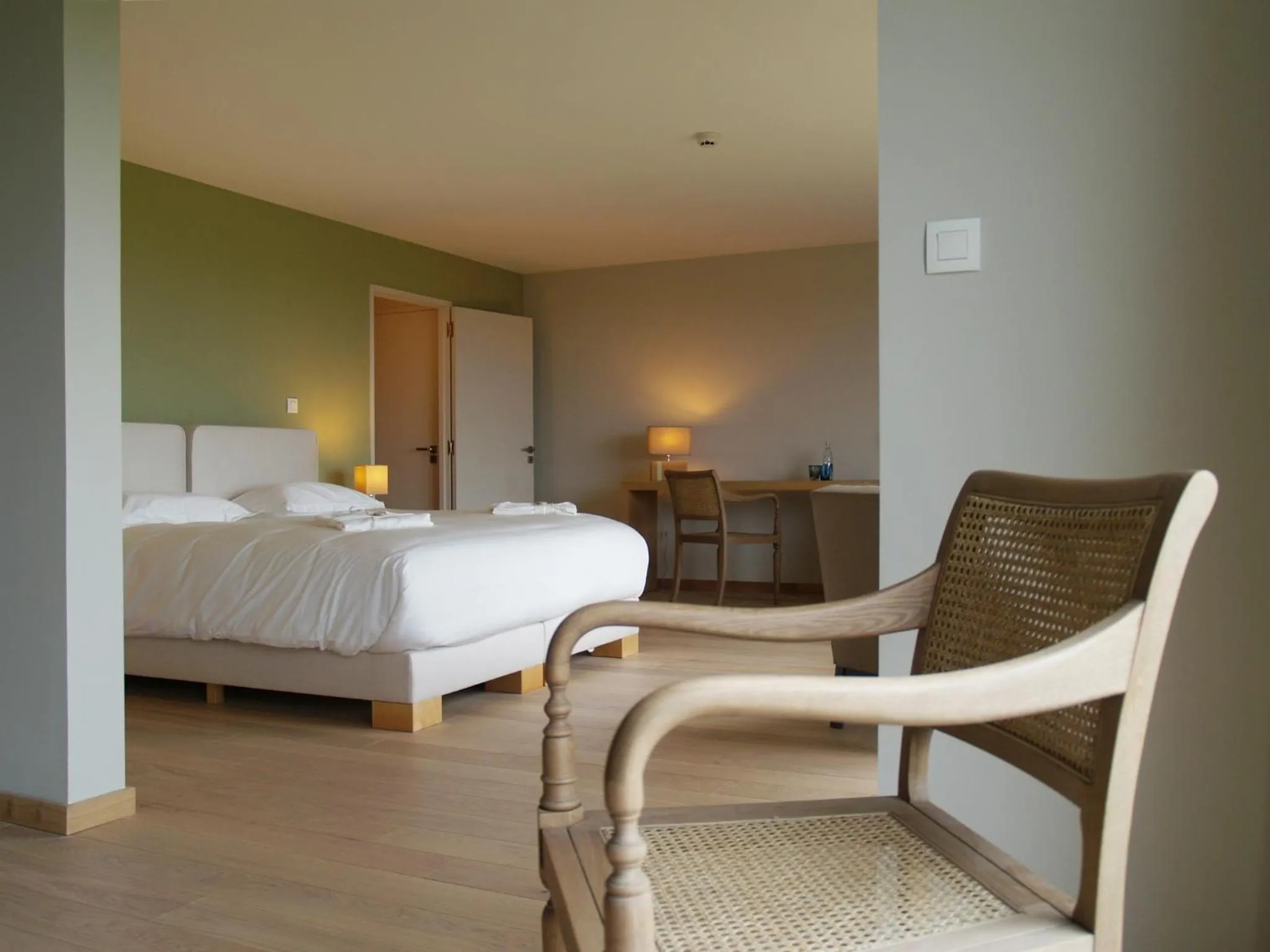 Bedroom, Bed in Logis Le Château de Sable