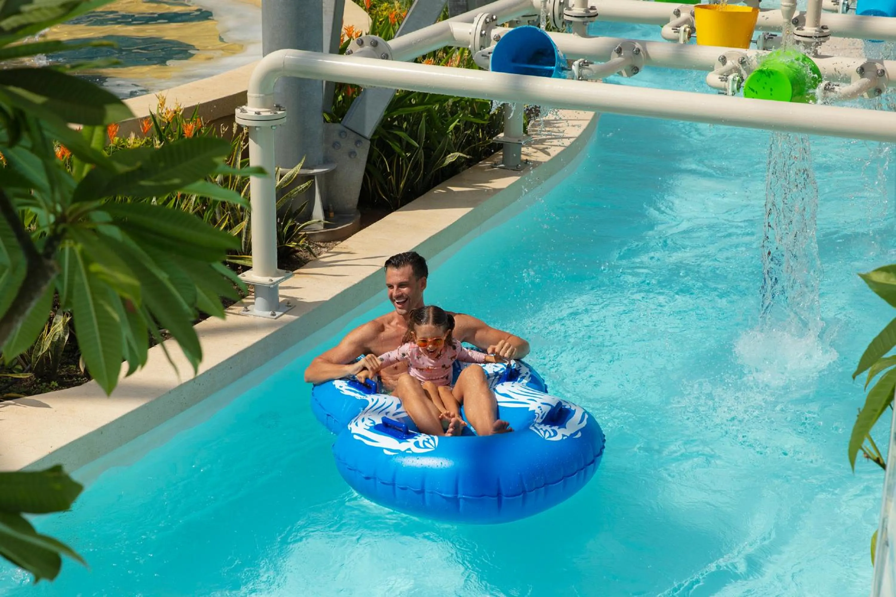 Aqua park in Dreams Natura Resort & Spa - All Inclusive