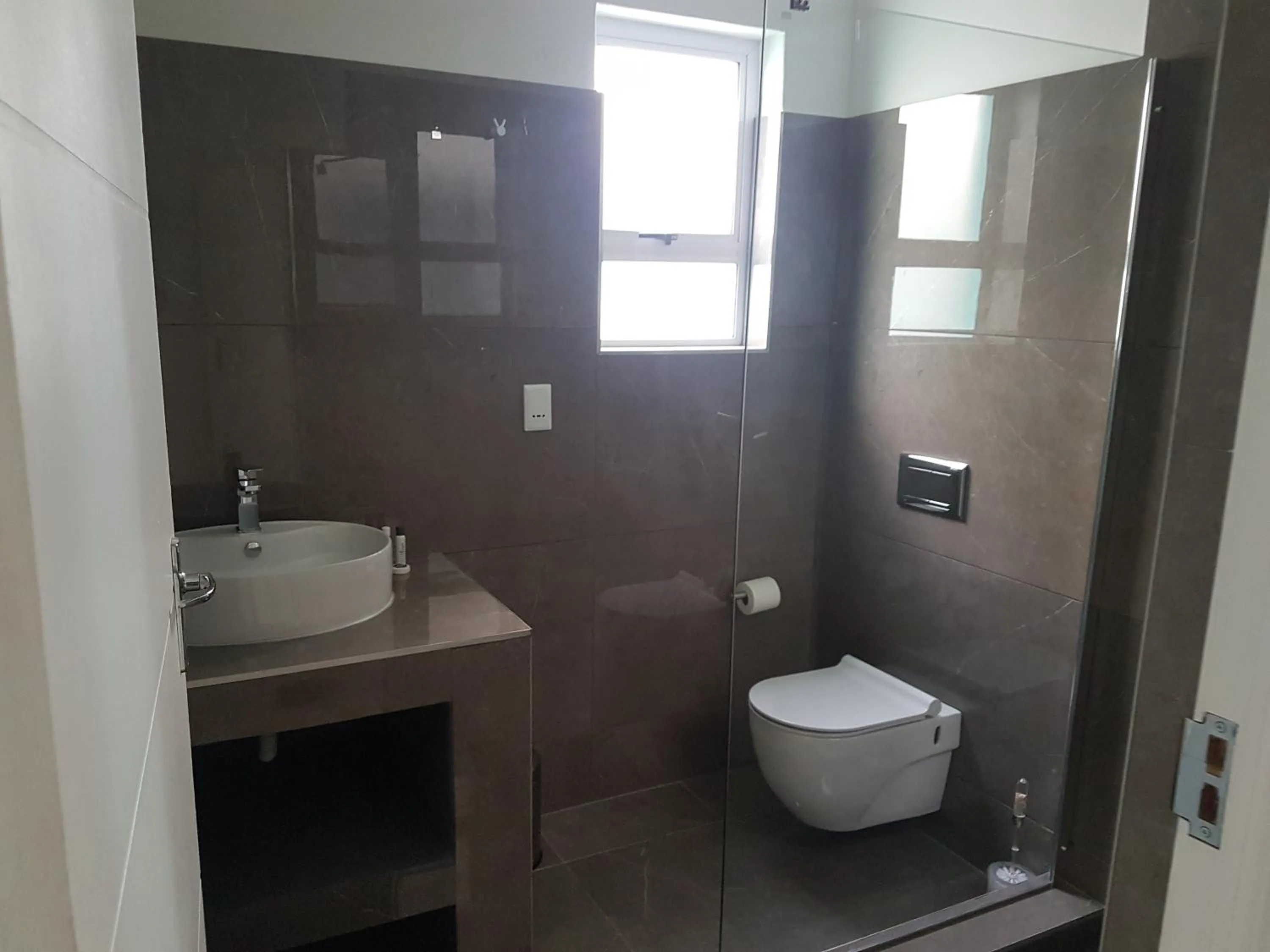 Shower in The Mountains