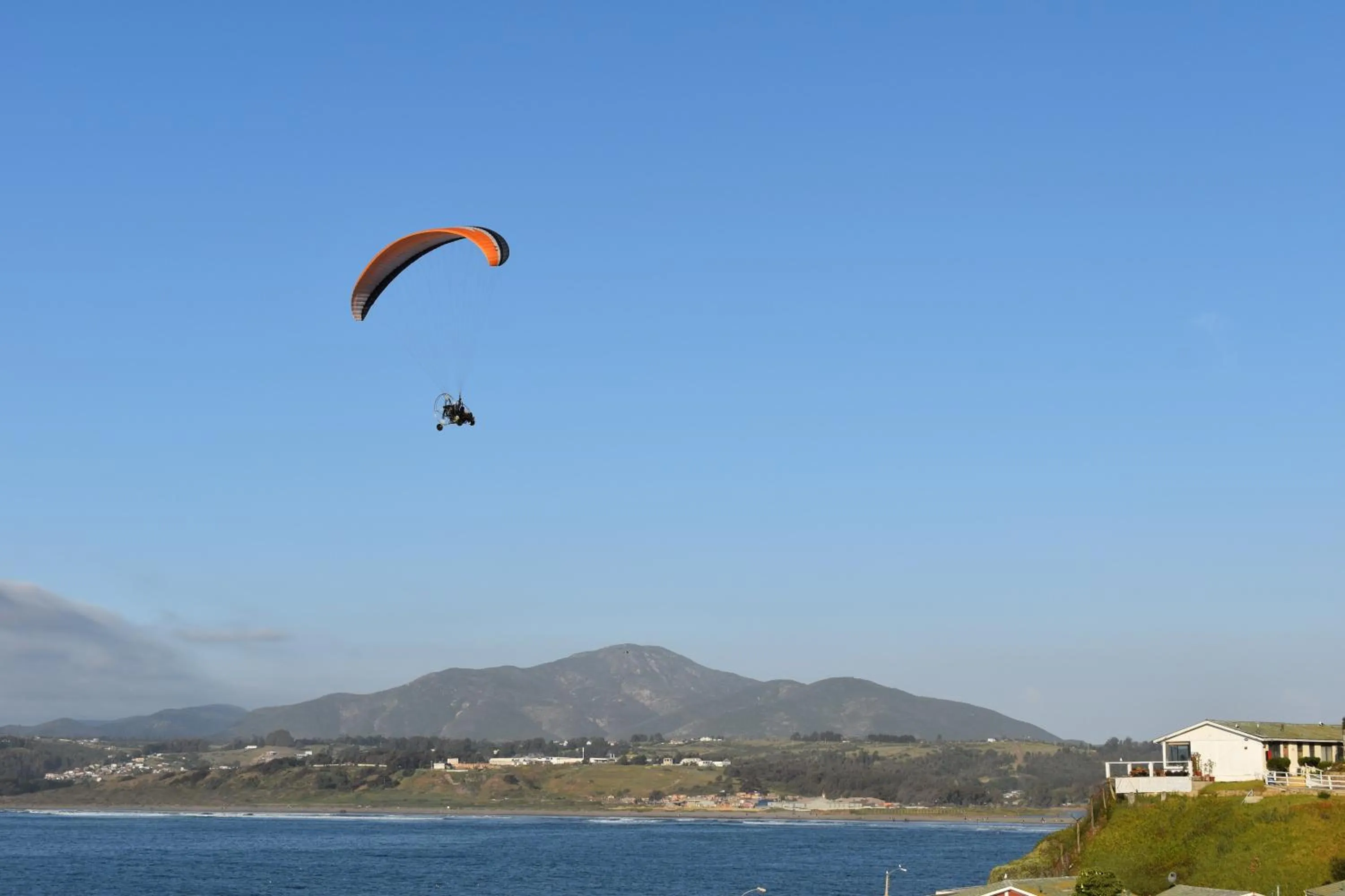 Sea view in Bahía Luz Hostal
