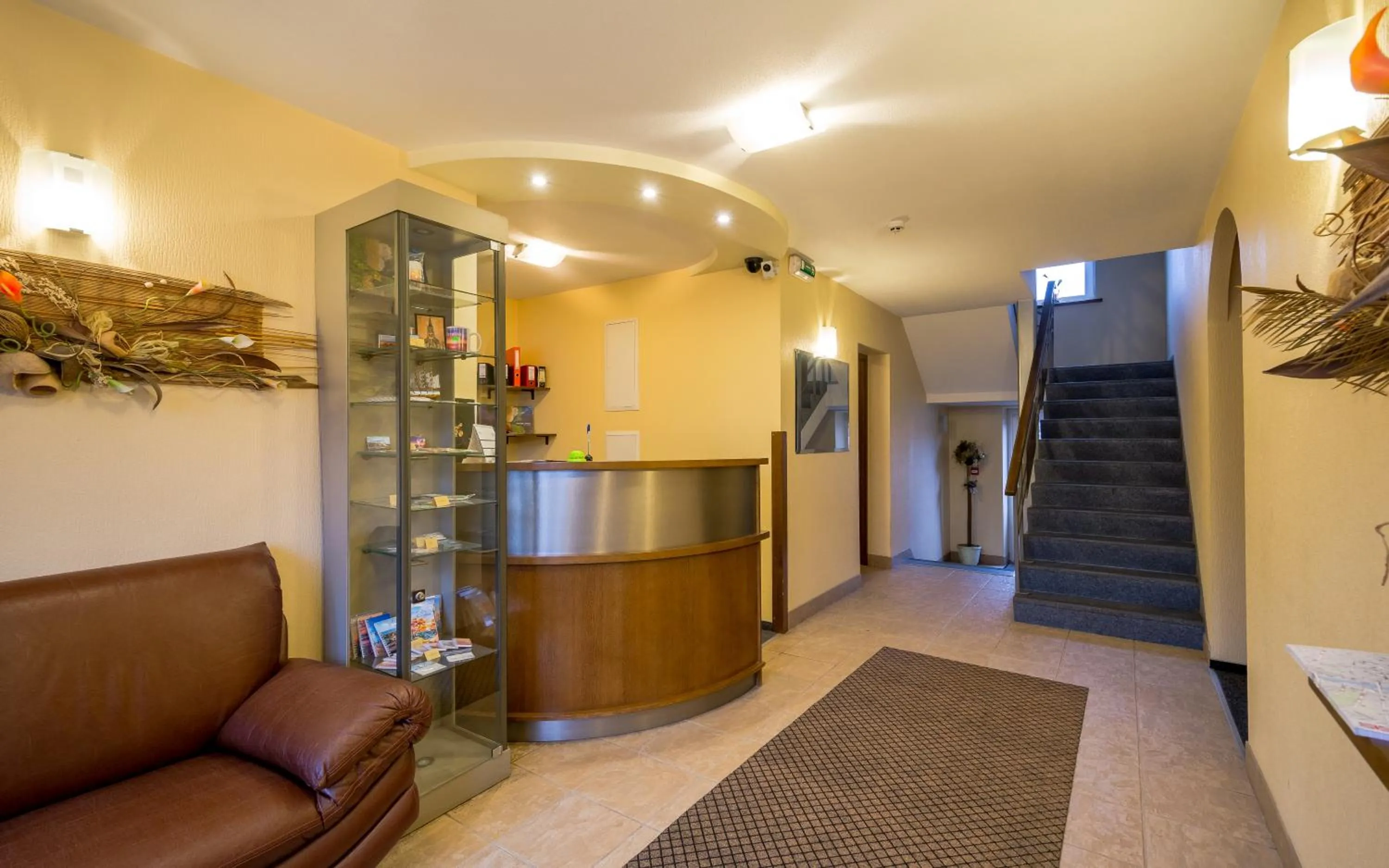 Lobby or reception in Hotel Linda