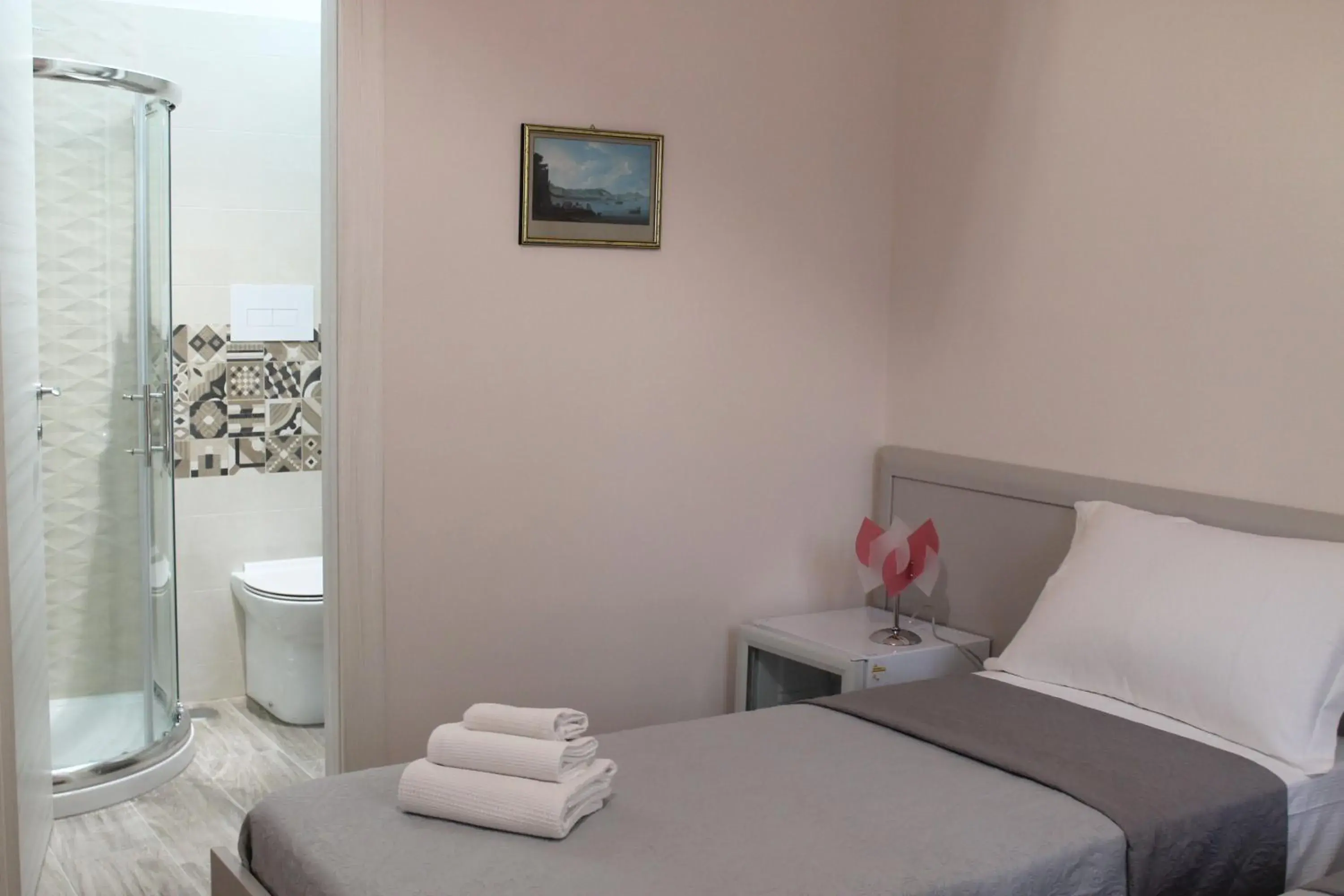 Budget Twin Room in L'Acchiappasogni Vesuviano Guest House Budget Twin Room in L'Acchiappasogni Vesuviano Guest House