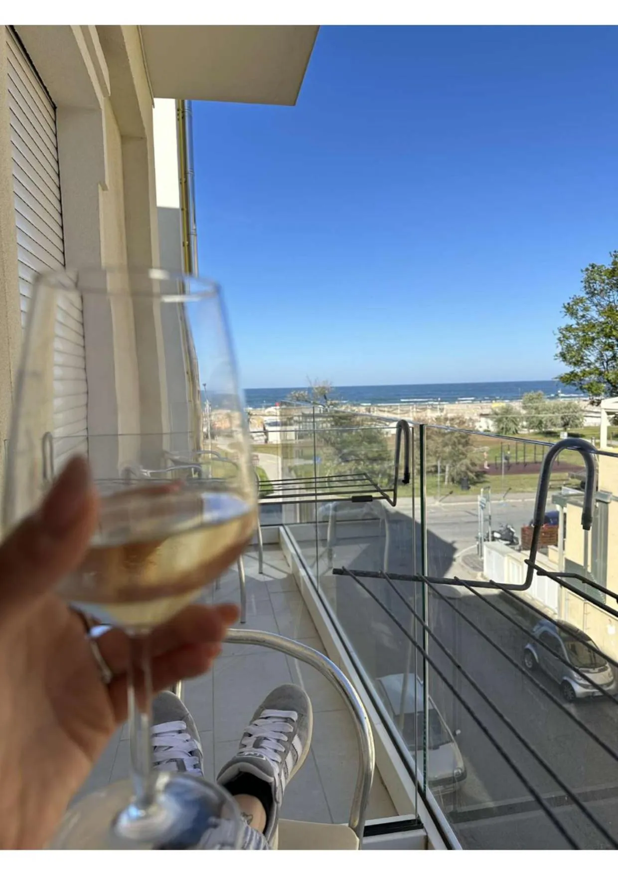 Sea view in Hotel Vienna Rivazzurra