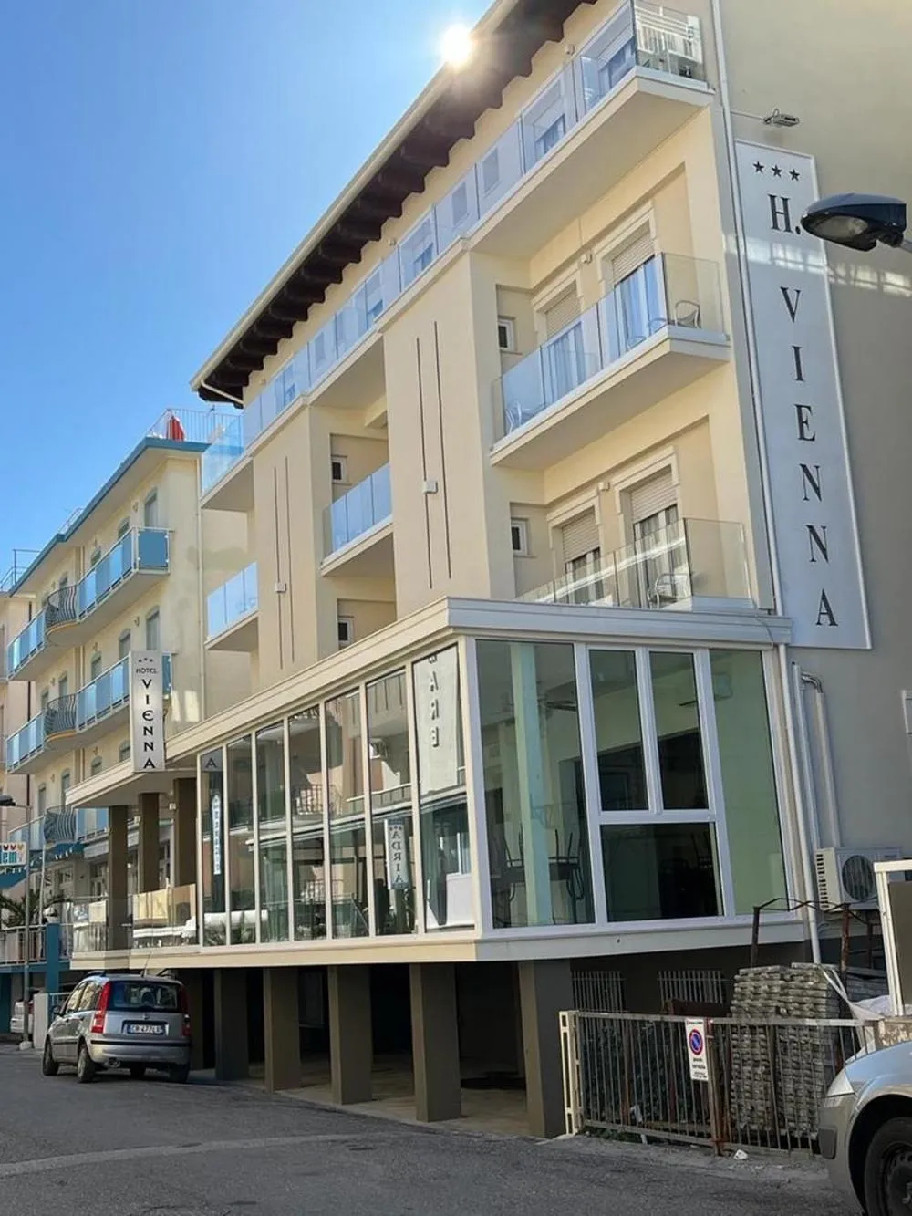 Property building in Hotel Vienna Rivazzurra