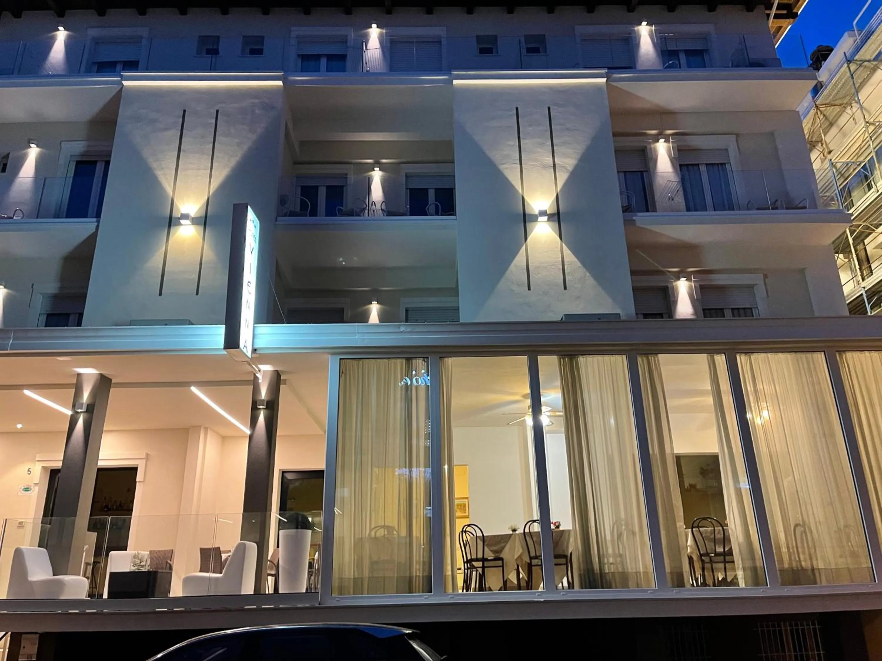 Property building in Hotel Vienna Rivazzurra