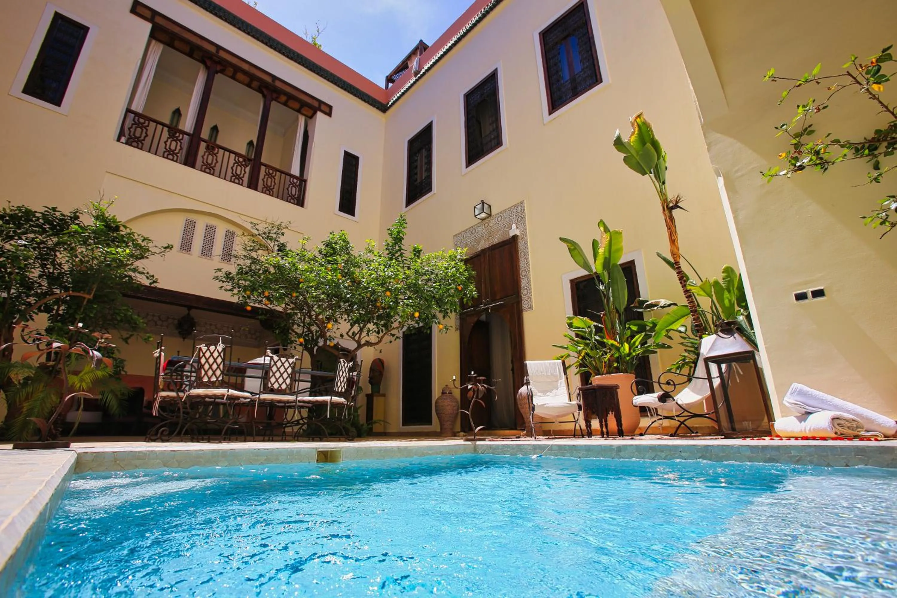 Patio in Riad du Ciel Marrakech