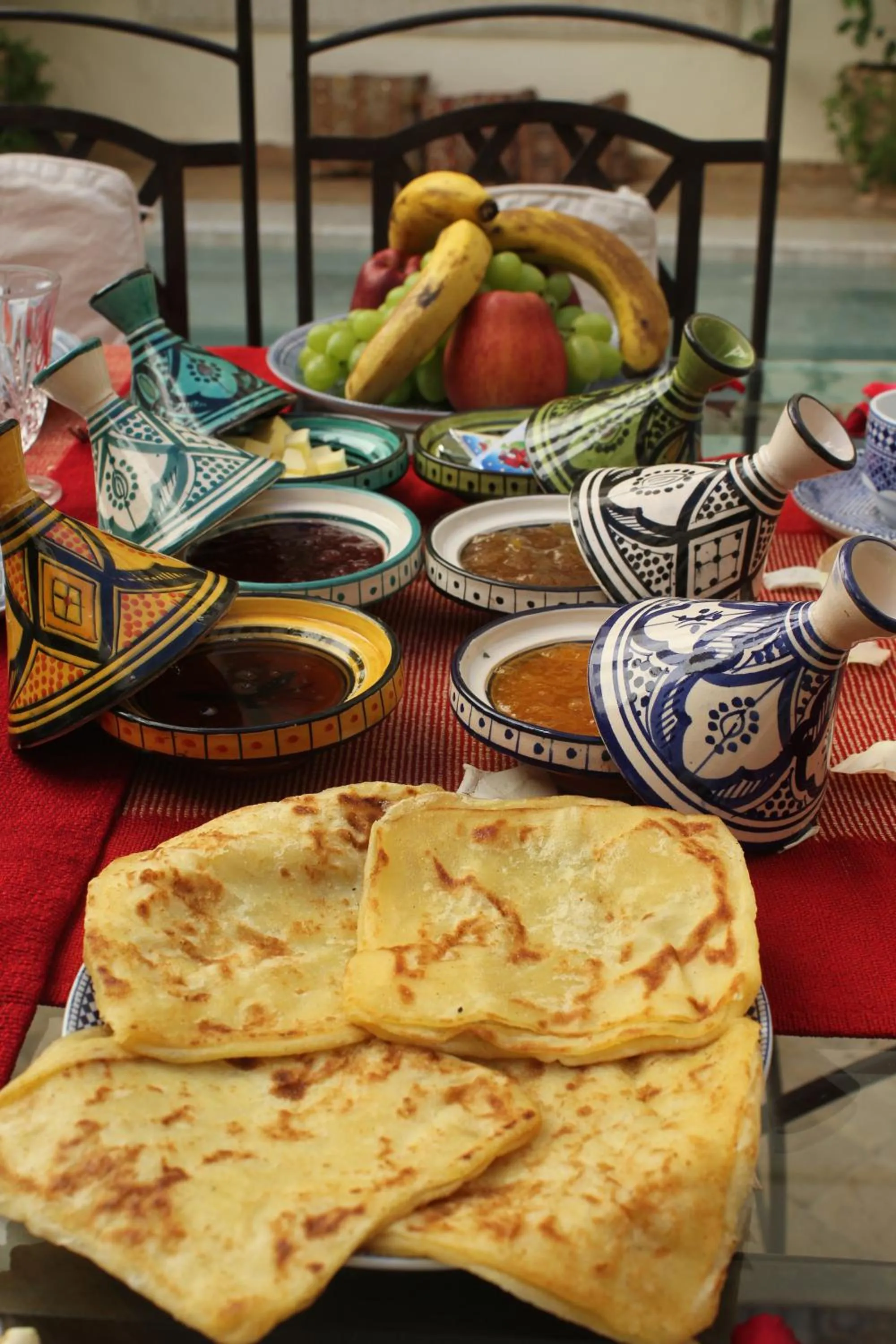 Breakfast in Riad du Ciel Marrakech