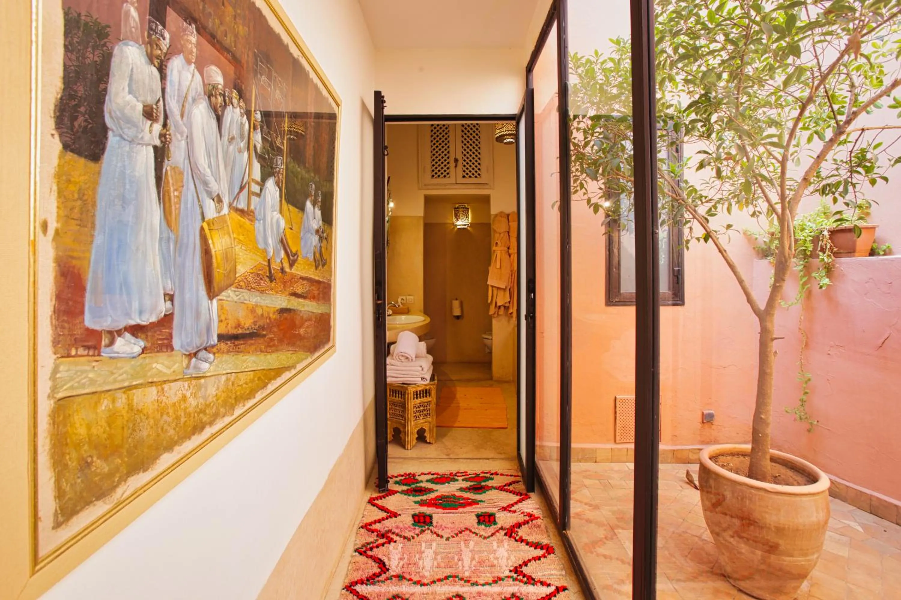 Bathroom in Riad du Ciel Marrakech