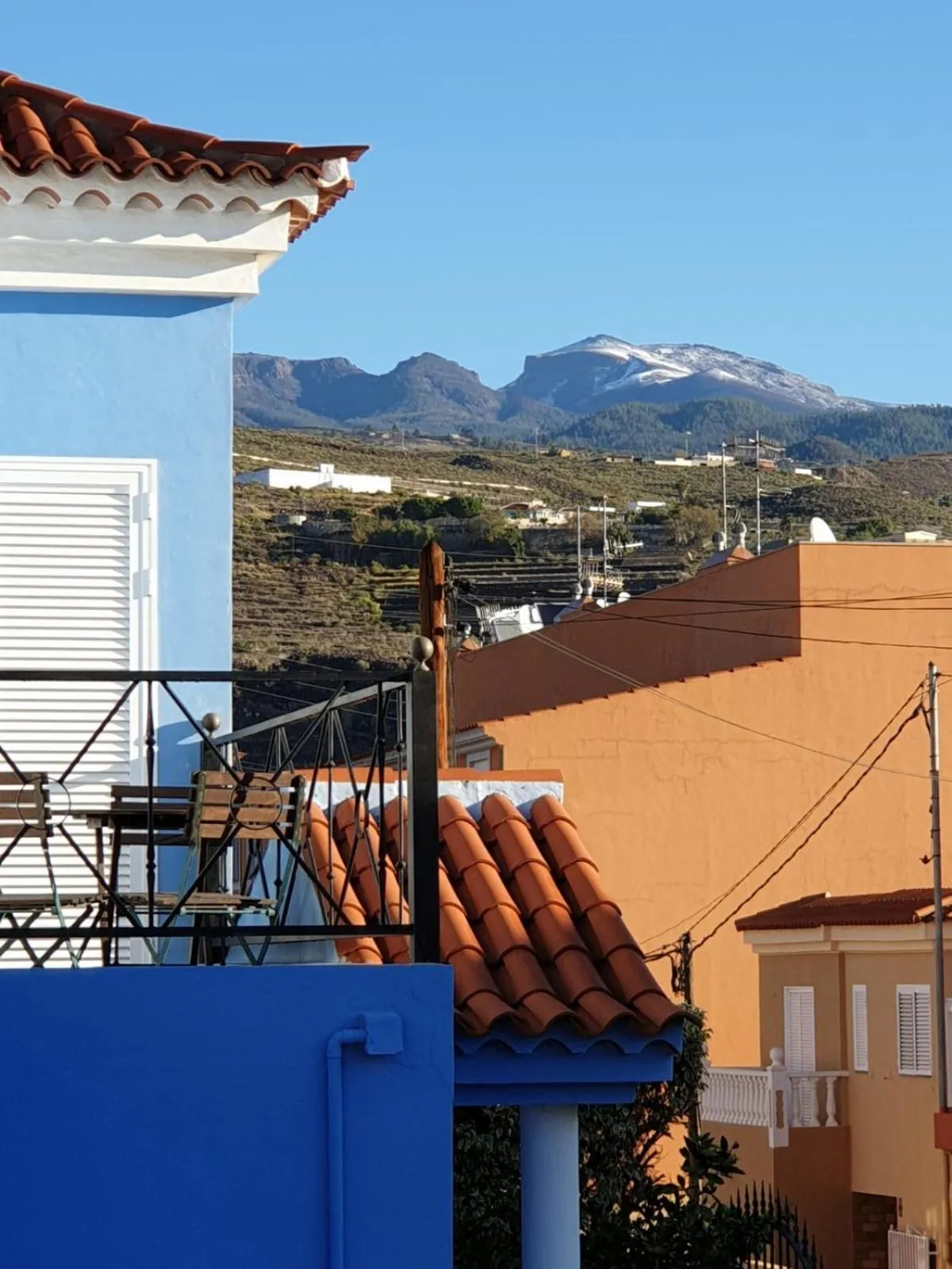 Mountain view in Bed & Breakfast Tenerife