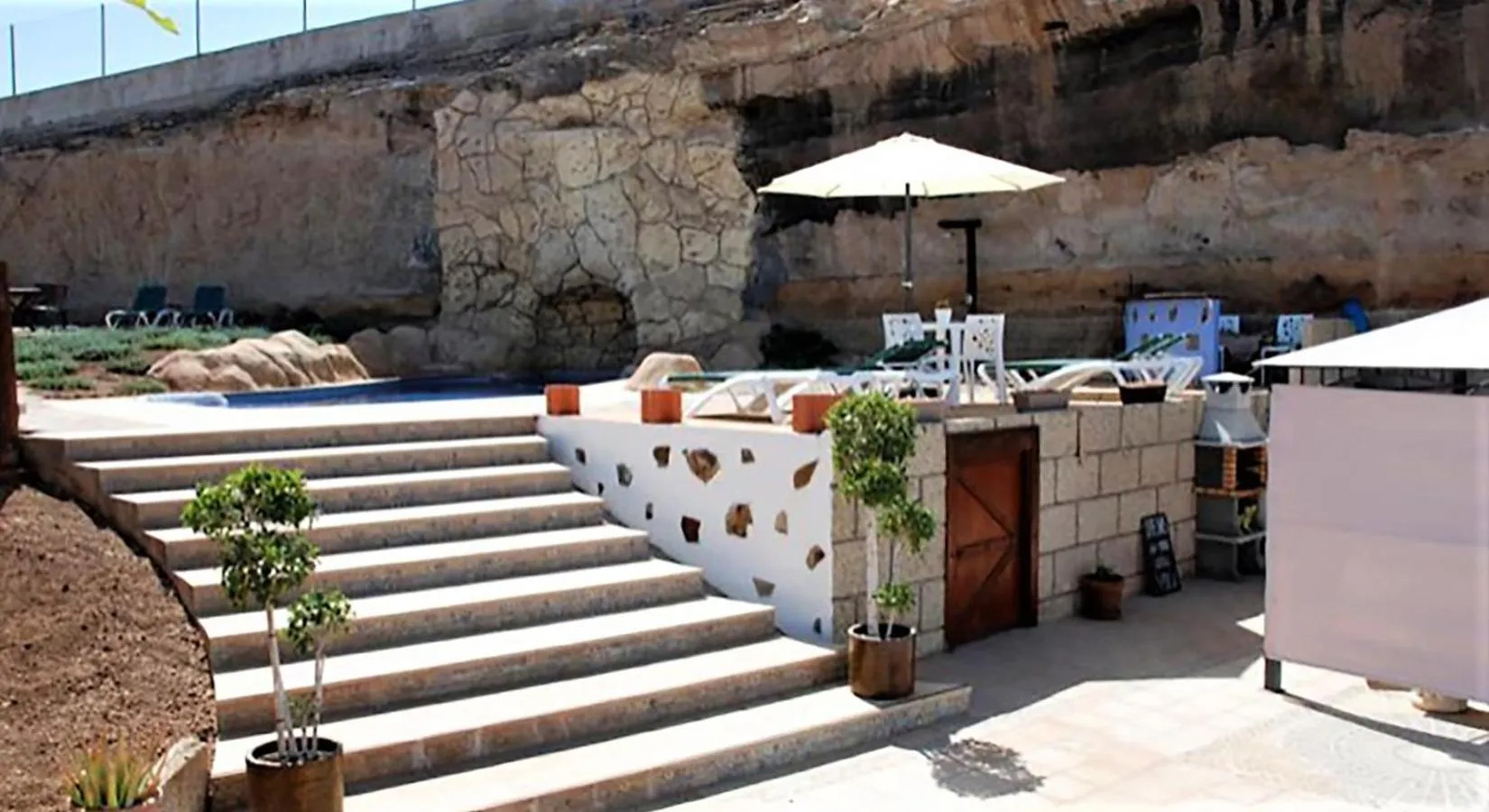 Patio in Bed & Breakfast Tenerife