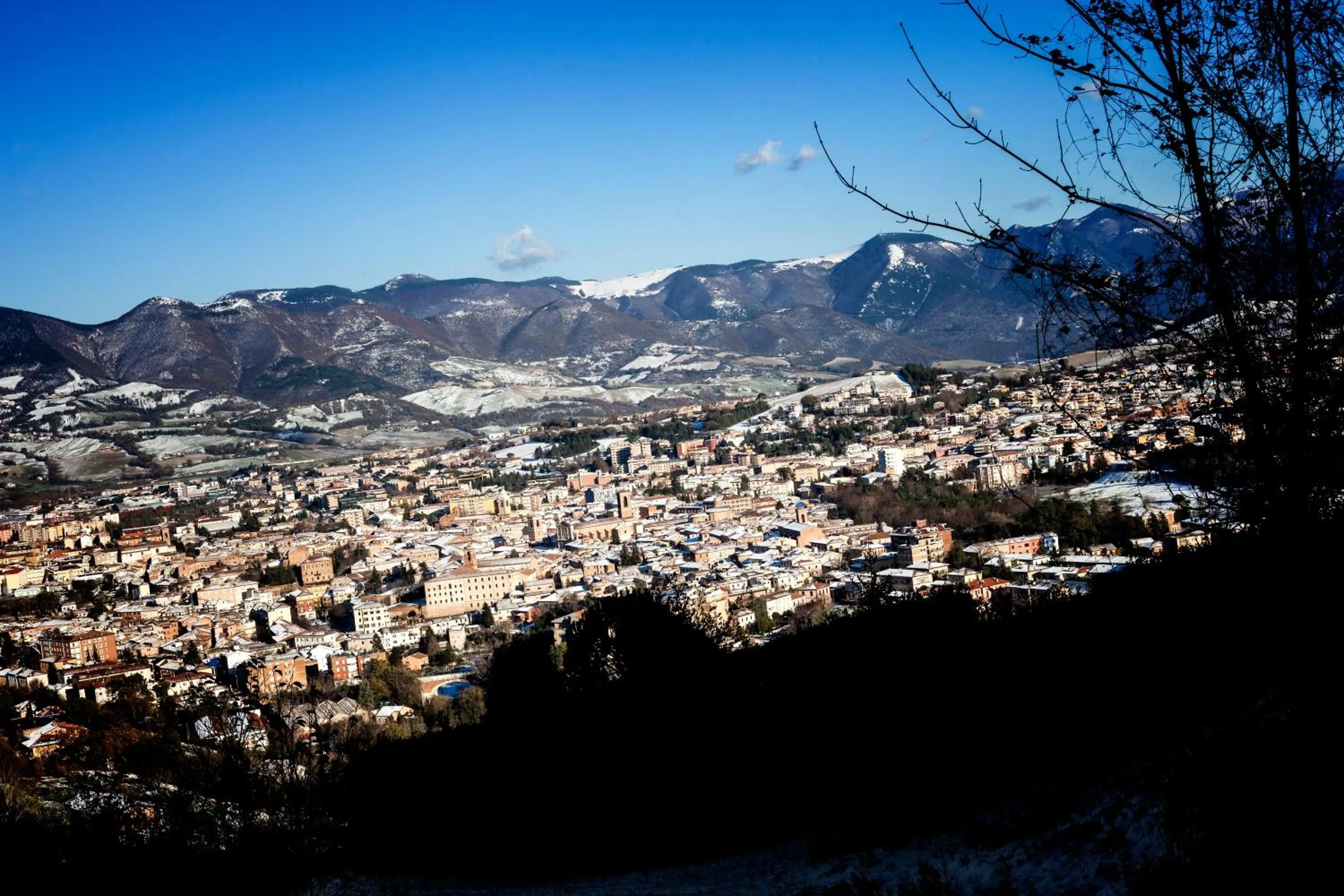 City view in Villa Gioia Civita