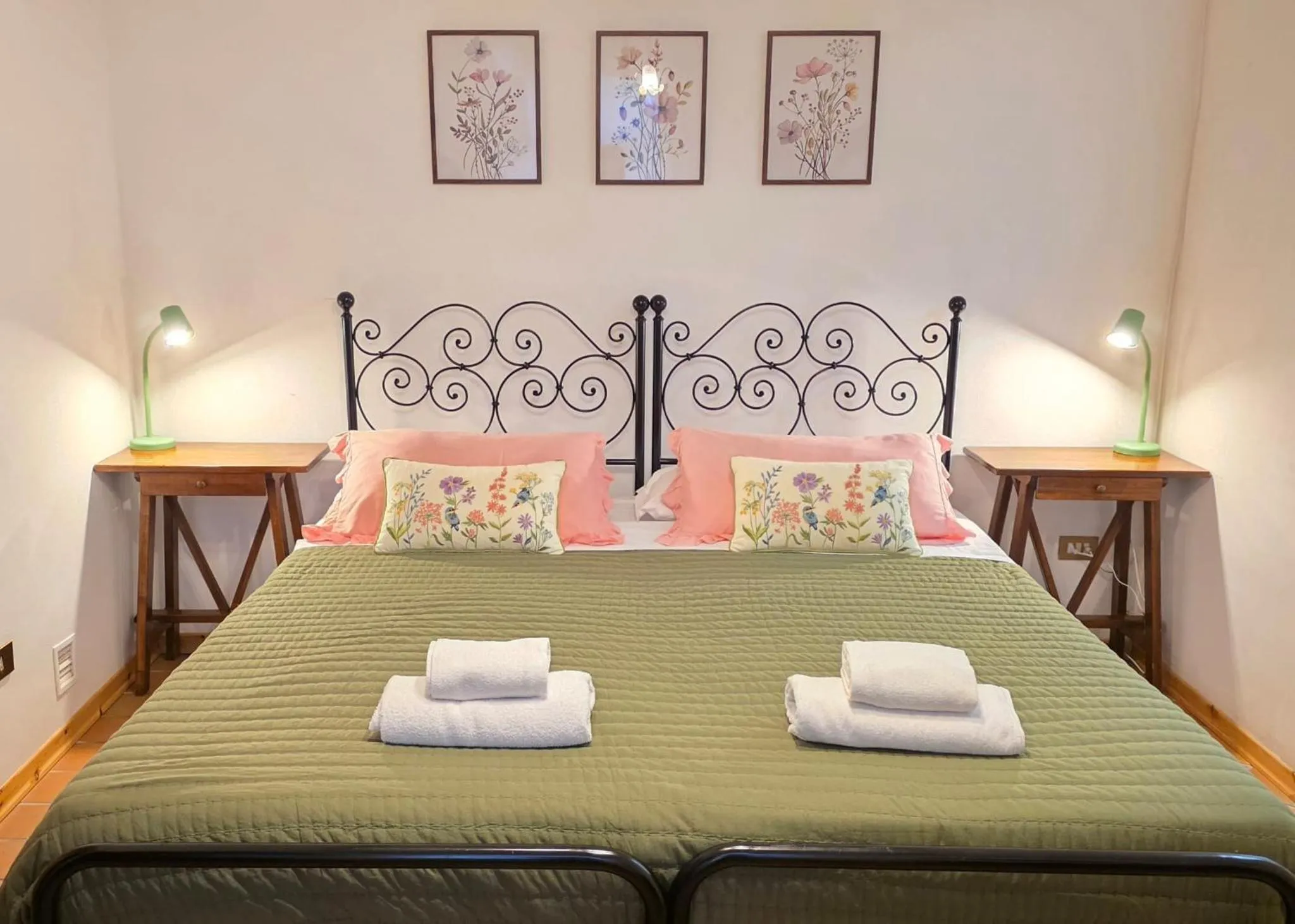 Bed in Villa Gioia Civita
