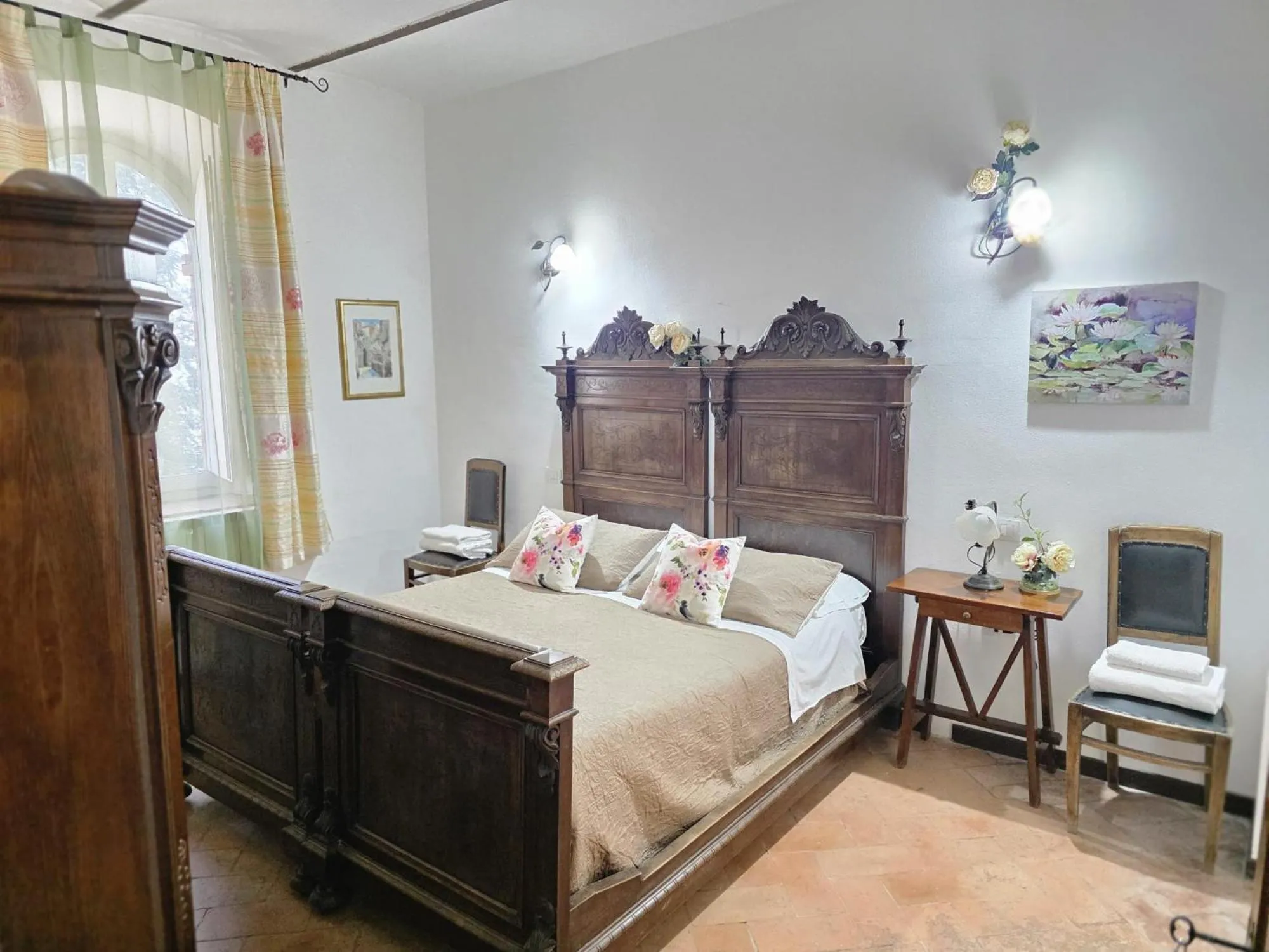 Bedroom, Bed in Villa Gioia Civita