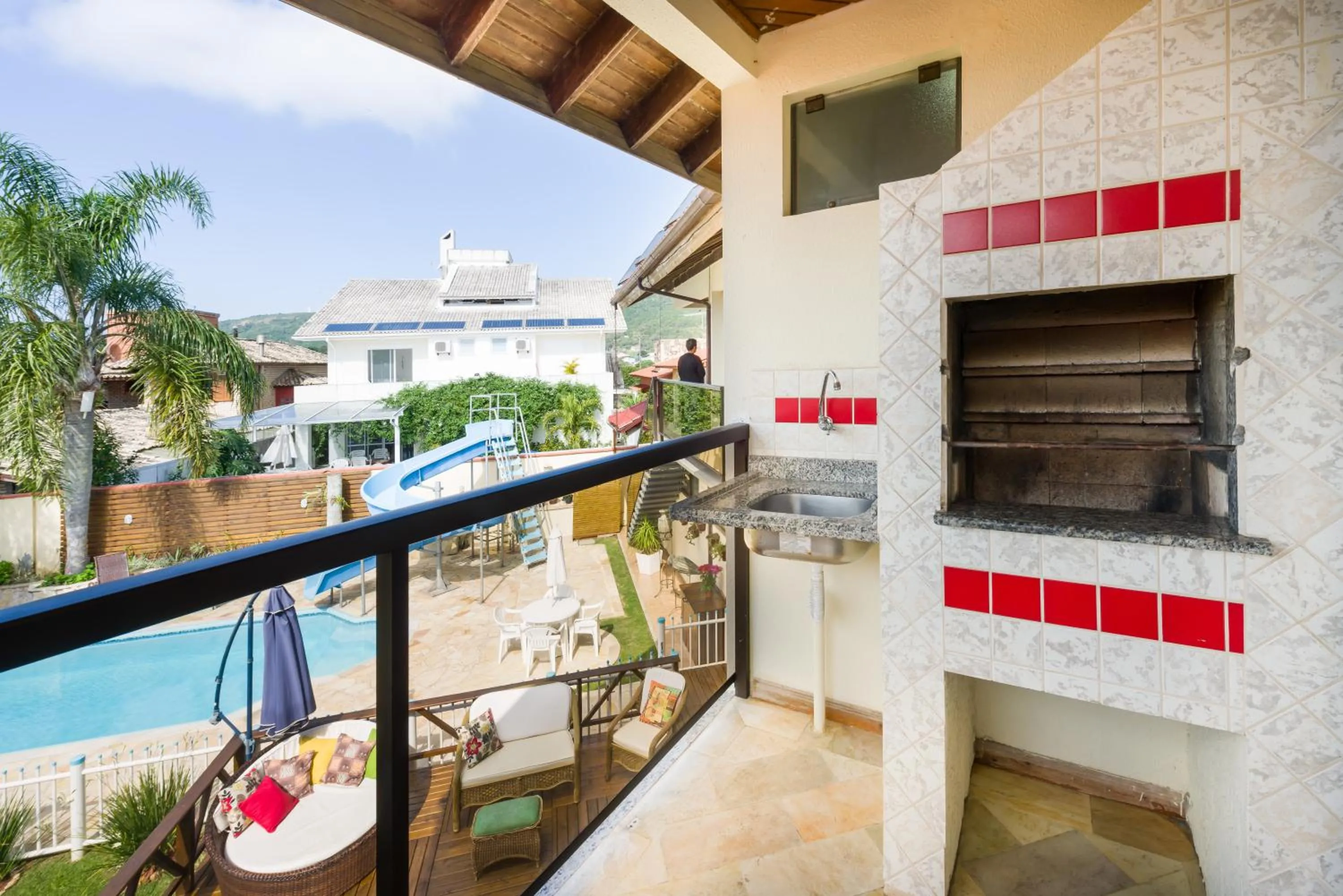 BBQ facilities in Pousada Lozalti