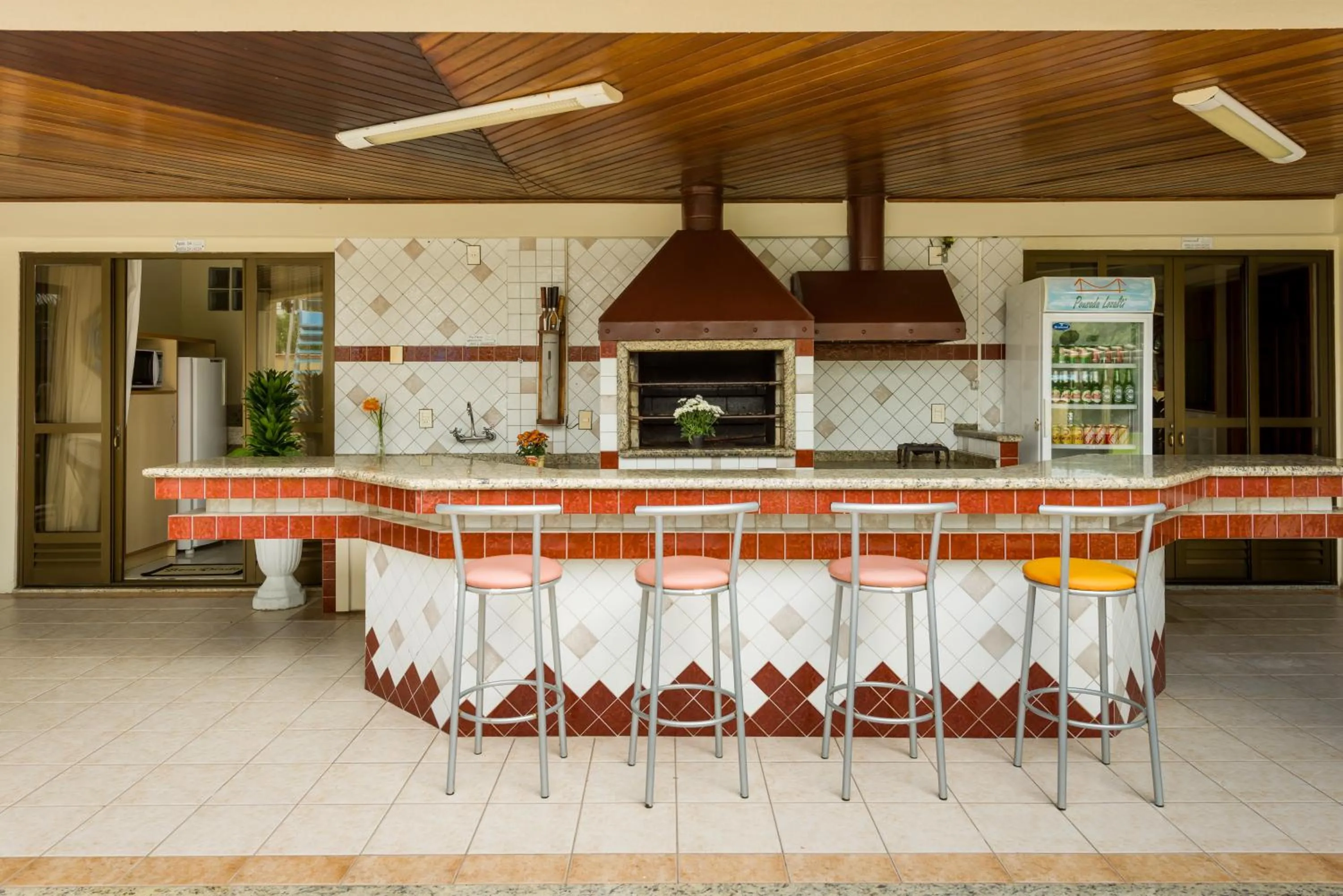 BBQ facilities in Pousada Lozalti