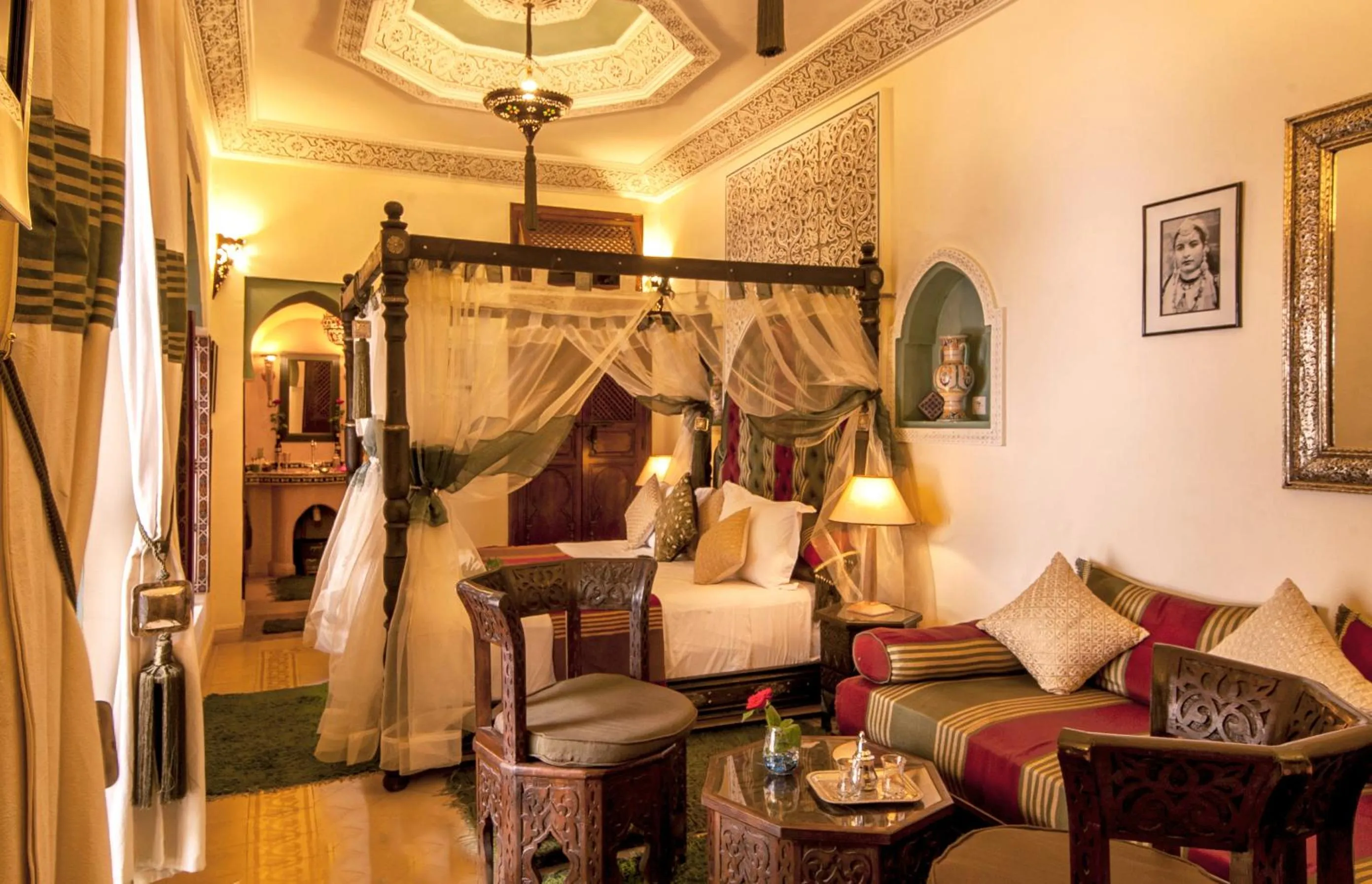 Living room in Riad Anabel