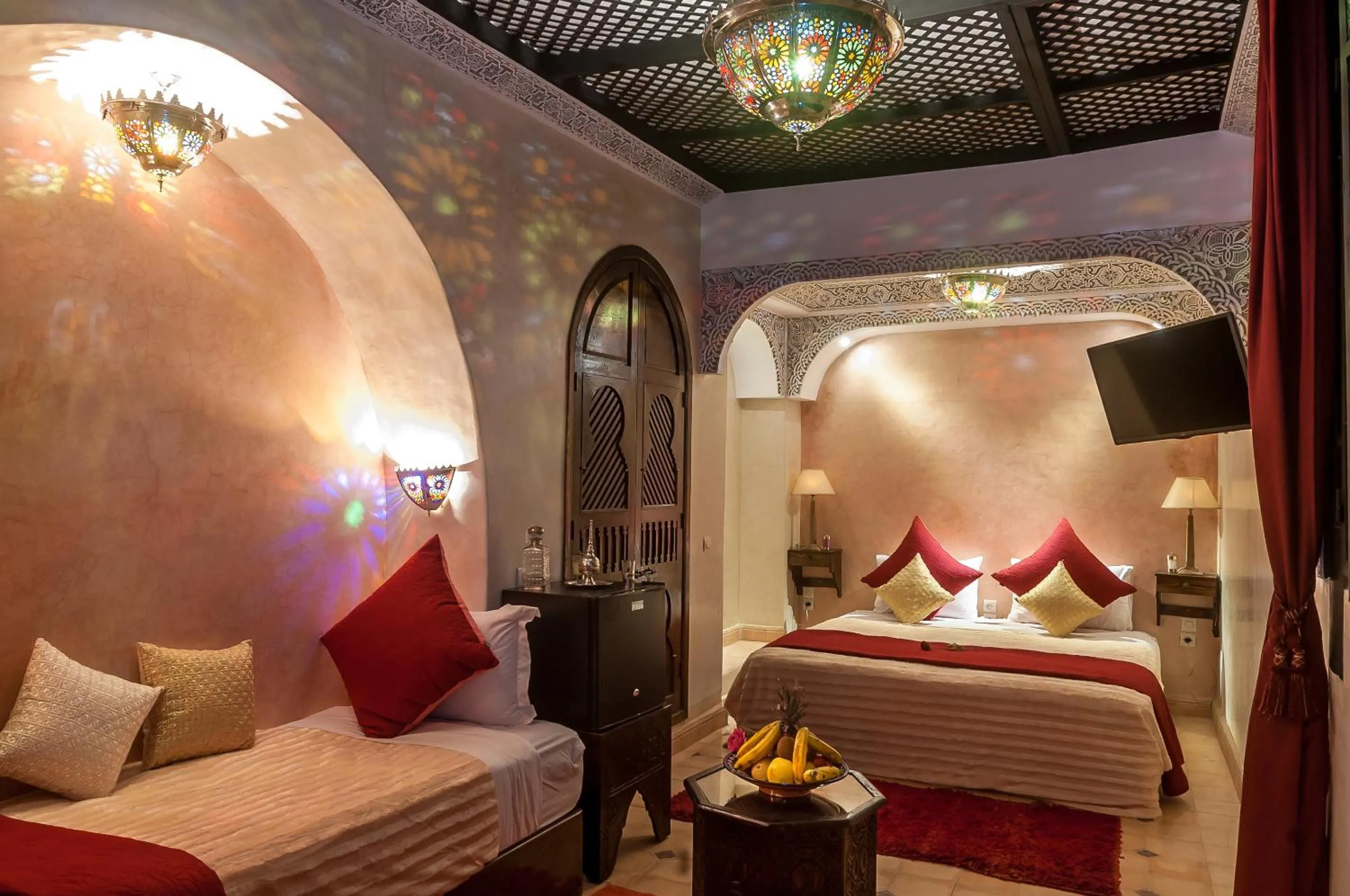 Bedroom, Bed in Riad Anabel