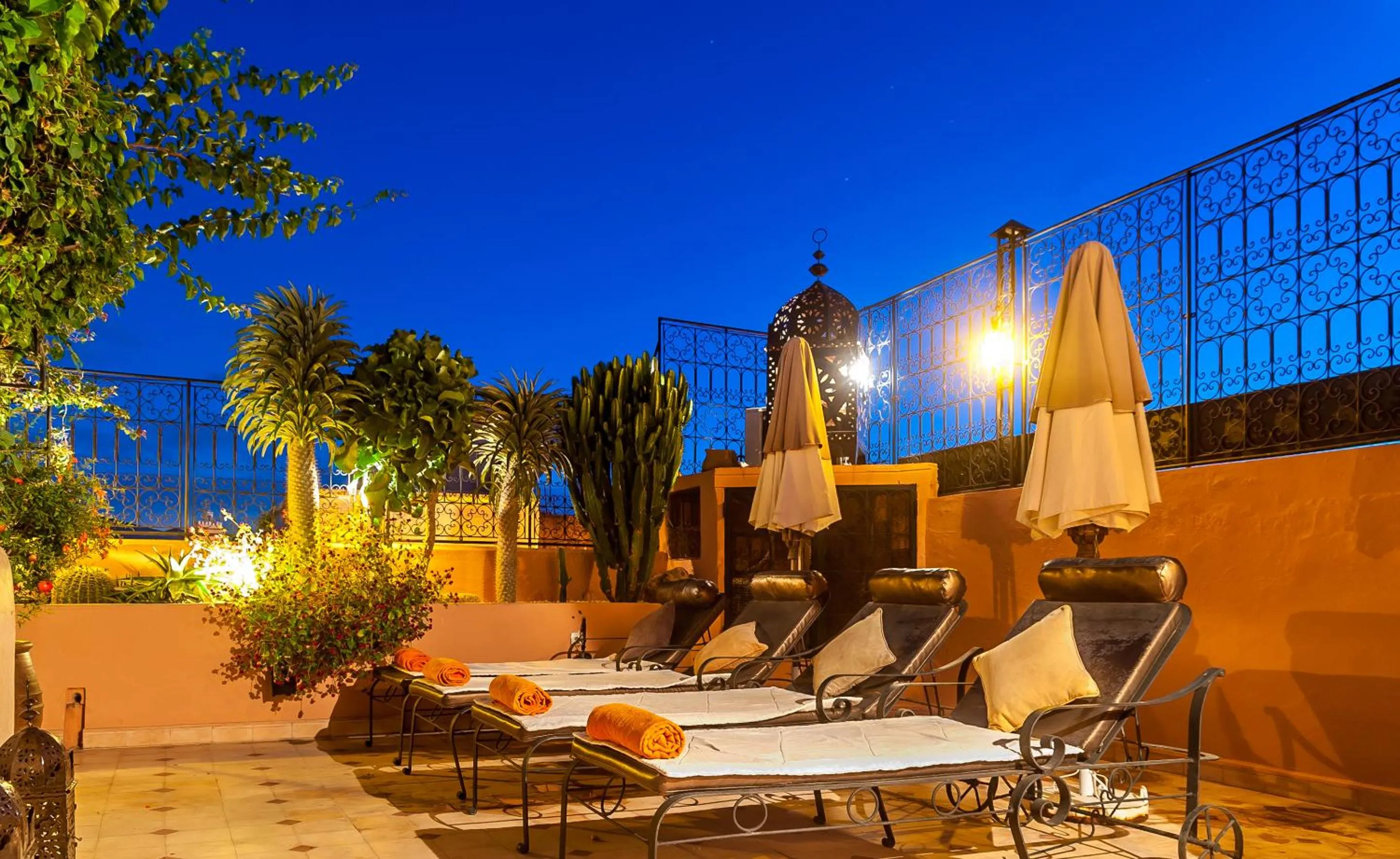 Balcony/Terrace in Riad Anabel