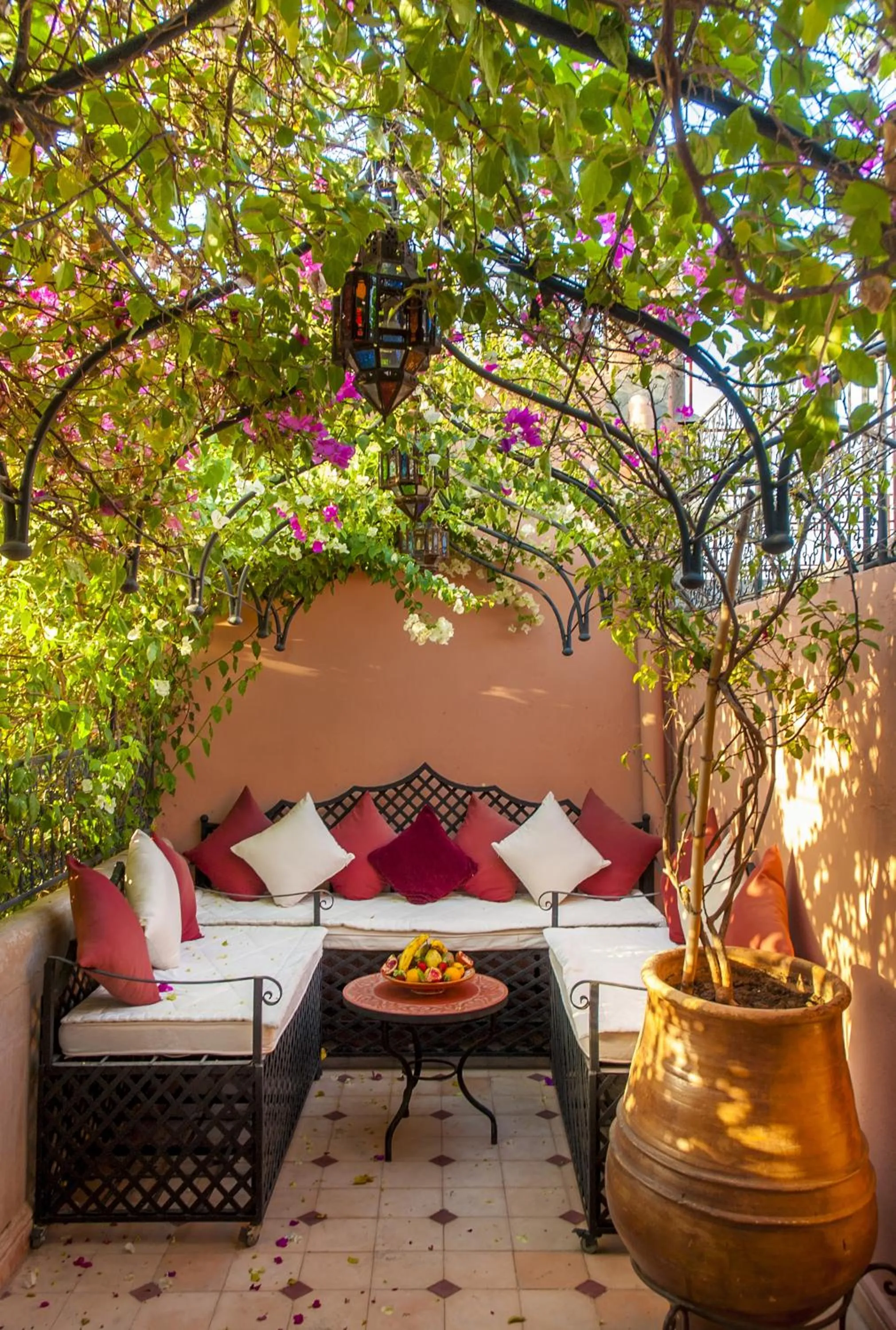 Balcony/Terrace in Riad Anabel