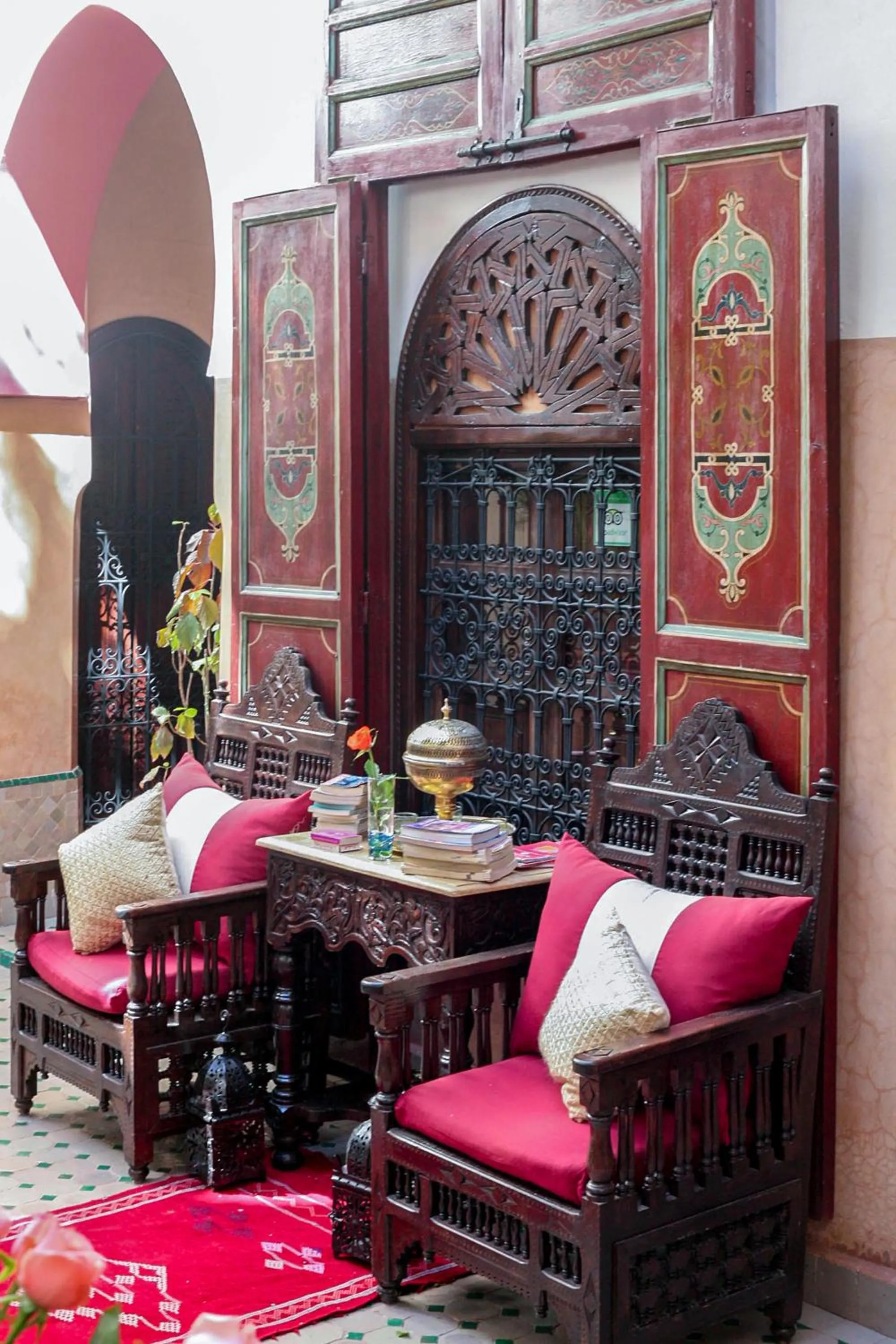 Balcony/Terrace in Riad Anabel