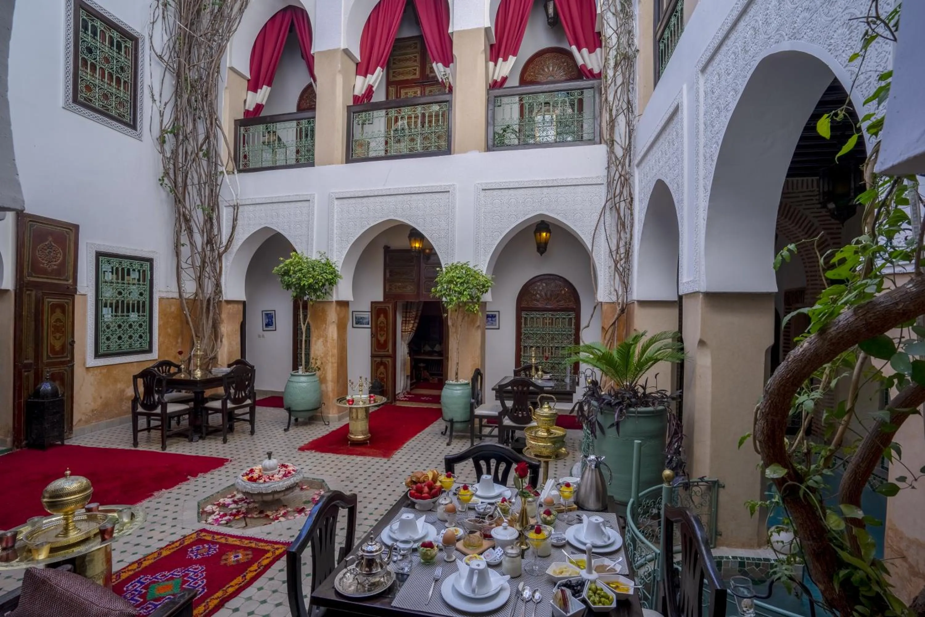 Patio in Riad Anabel