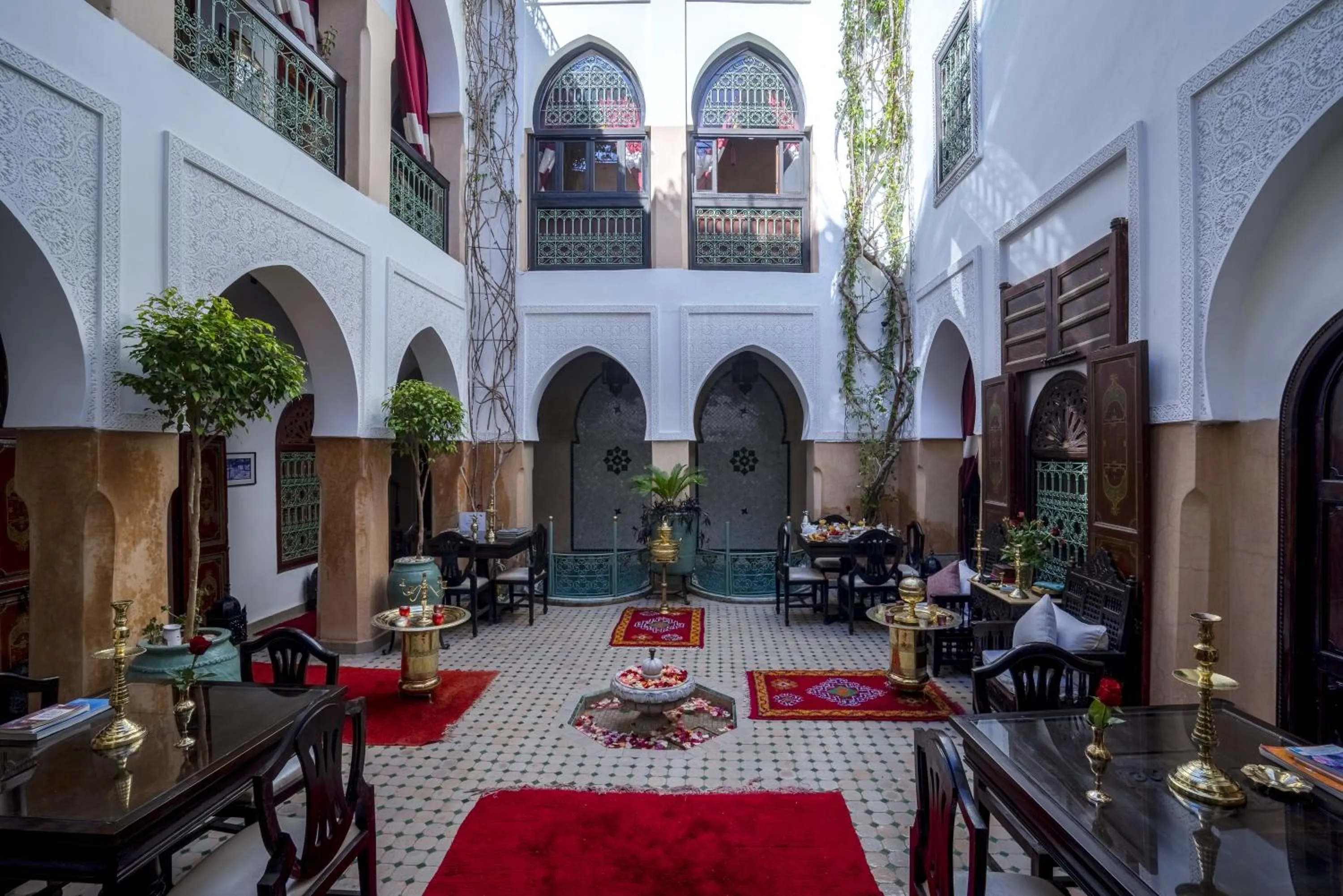 Patio in Riad Anabel