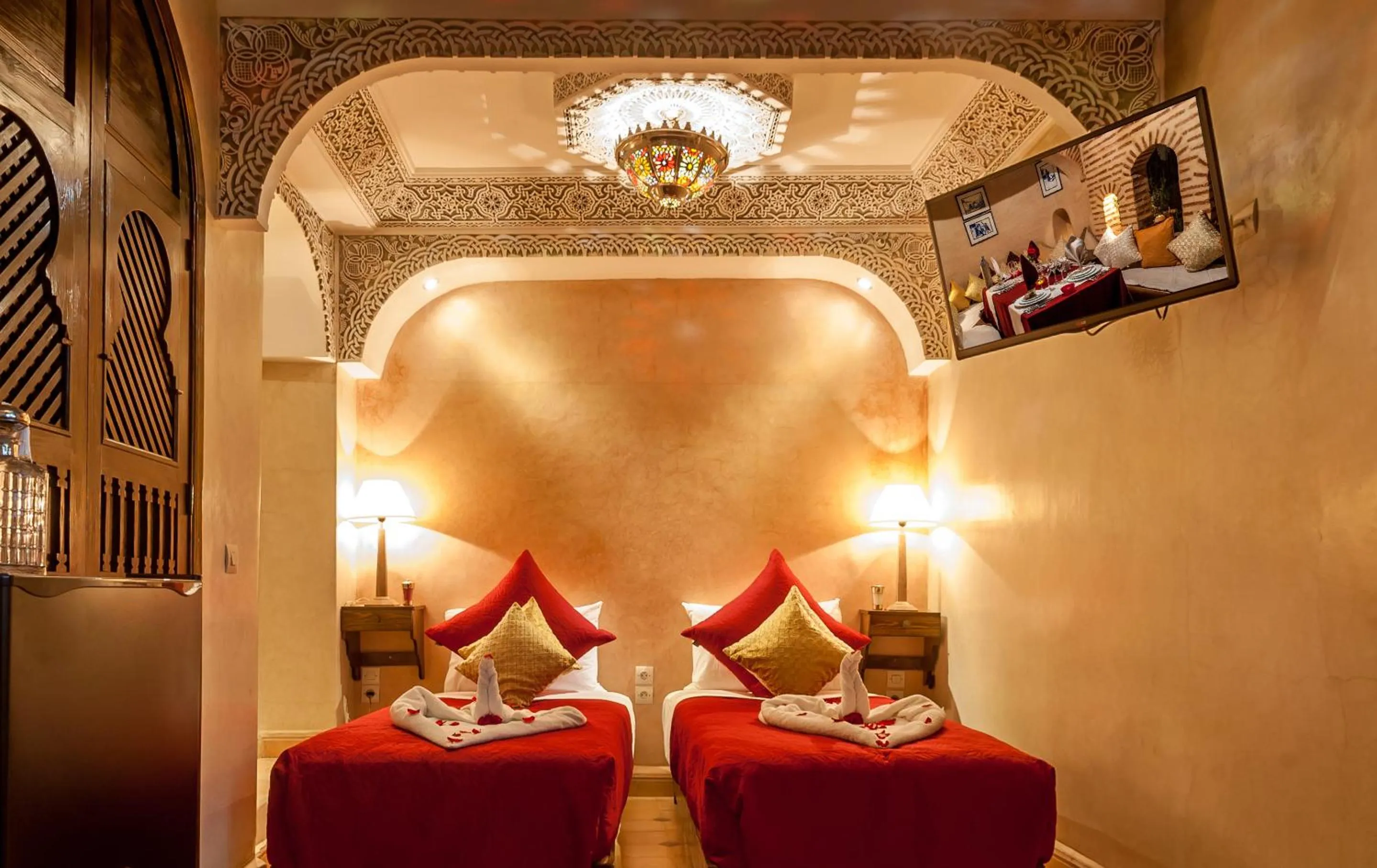 Bedroom, Bed in Riad Anabel