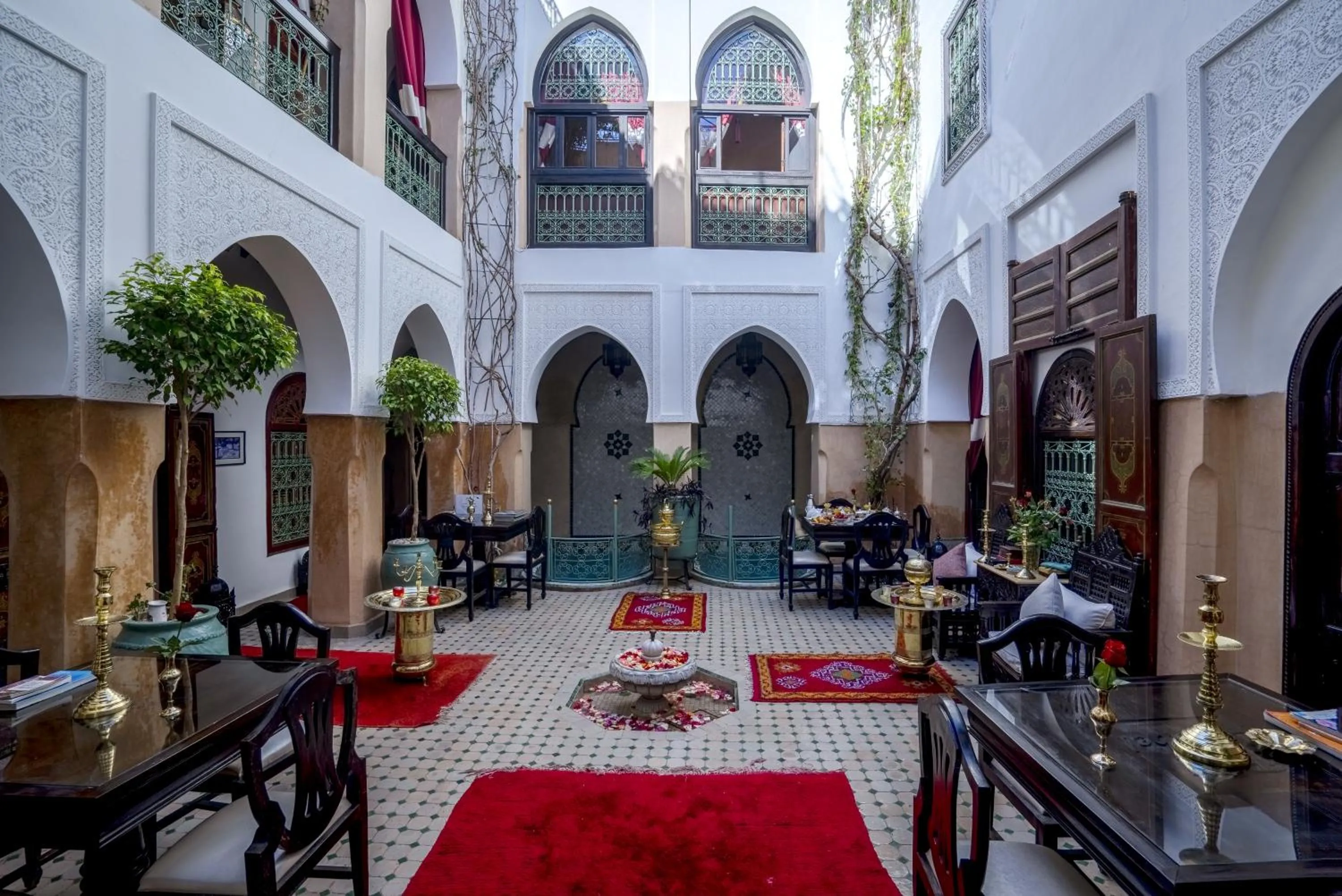 Patio in Riad Anabel