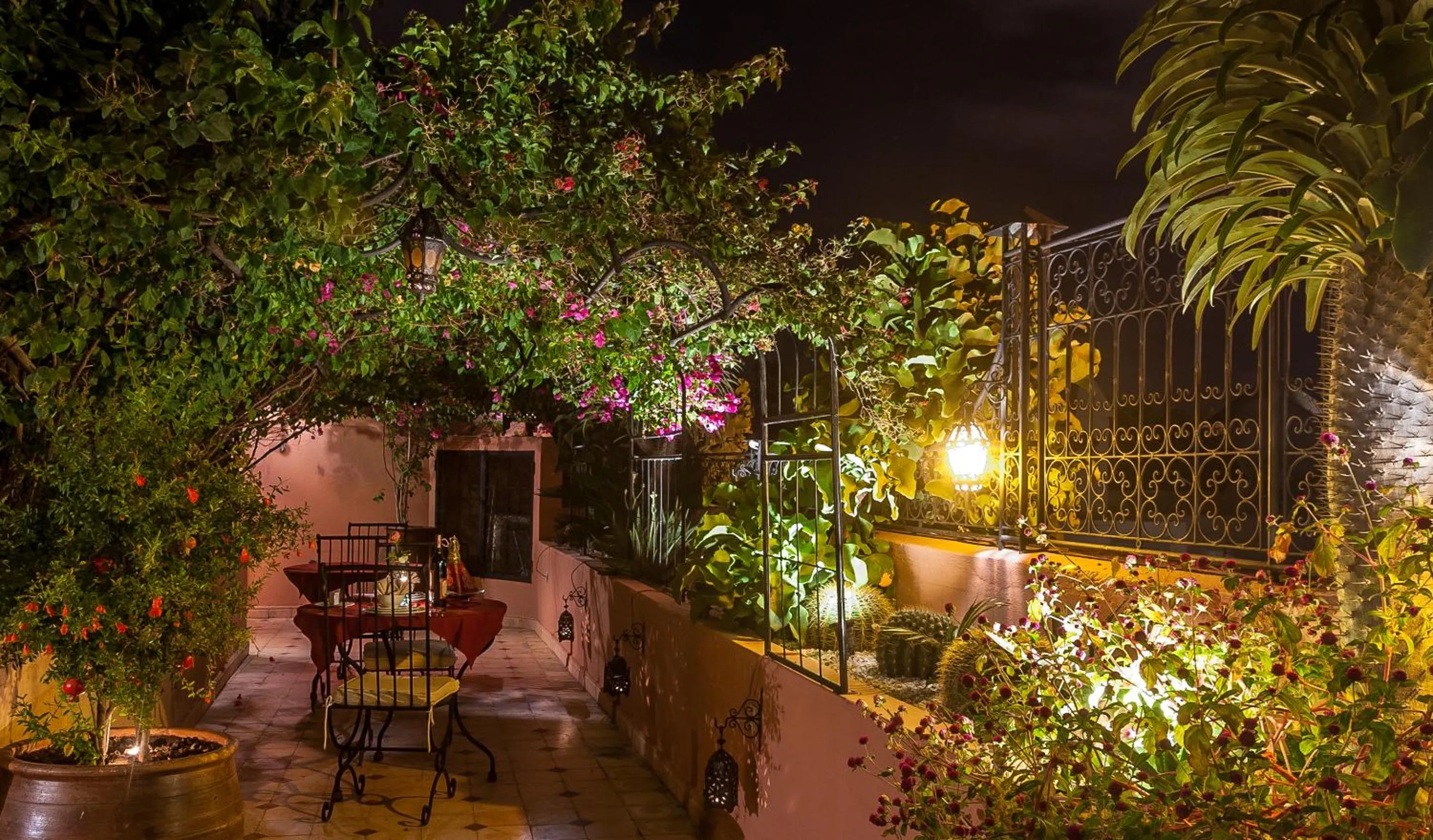 Patio in Riad Anabel